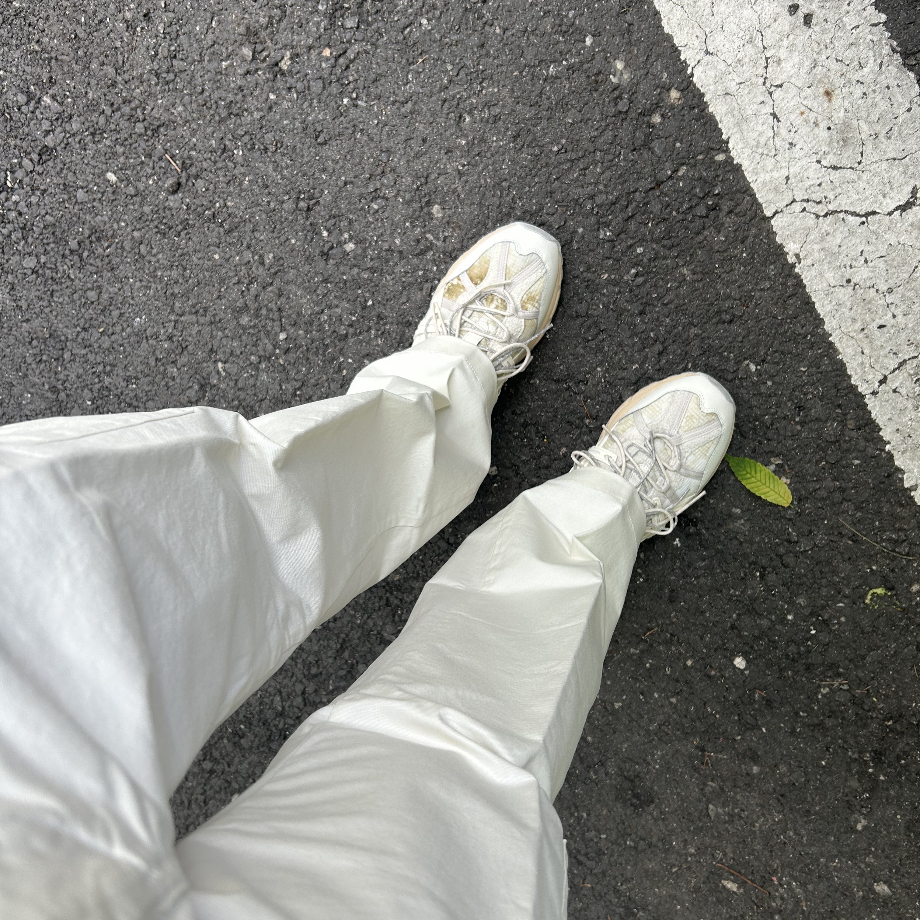 Asics Gel-Sonoma 15-50 Cream Oatmeal 착용 스타일