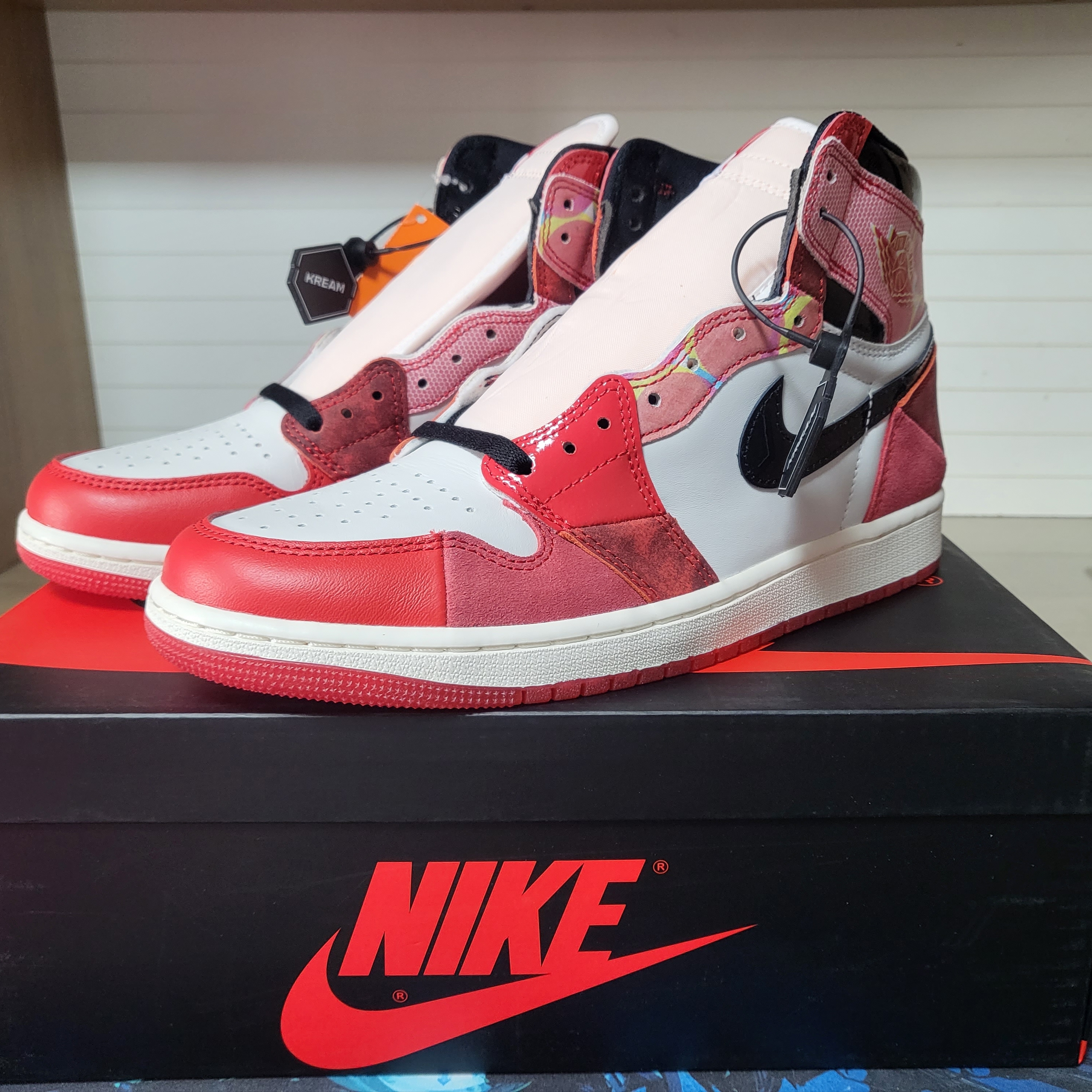 Jordan 1 Retro High Spider-Man Next Chapter 착용 스타일