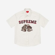 Supreme Bunnies S/S Work Shirt White - 23SS