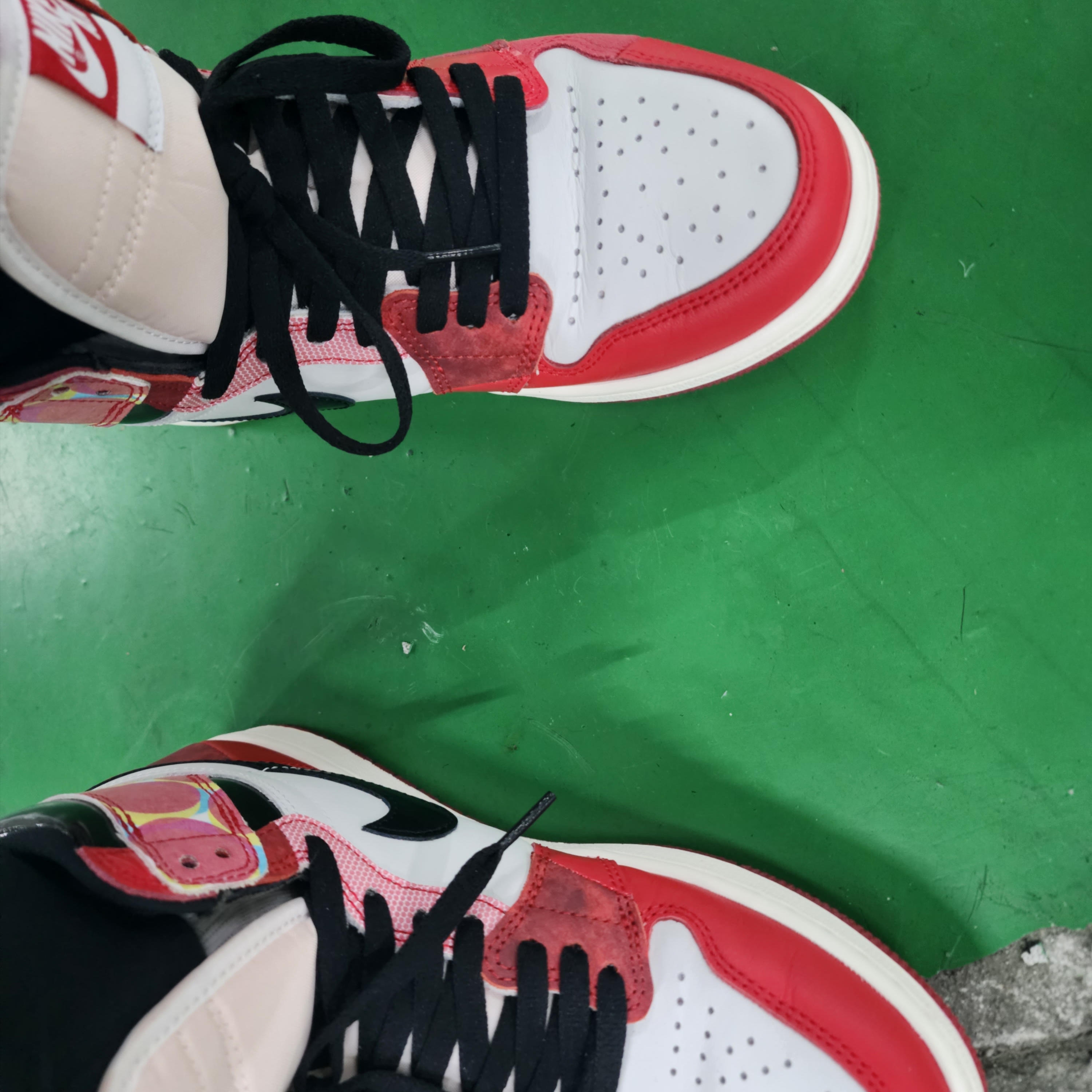 Jordan 1 Retro High Spider-Man Next Chapter 착용 스타일