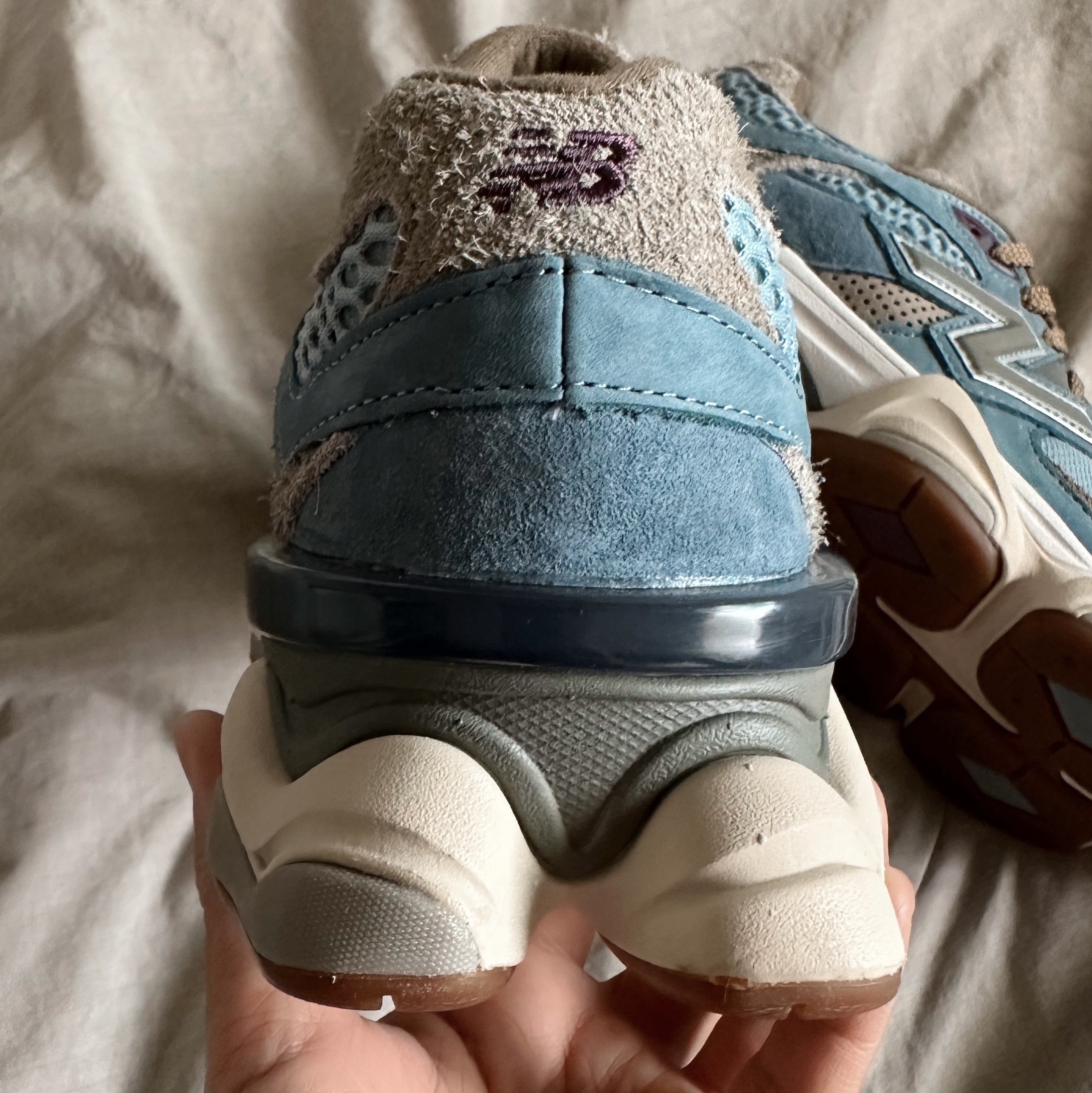 New Balance x Bodega 9060 Citadel 착용 스타일 - 3