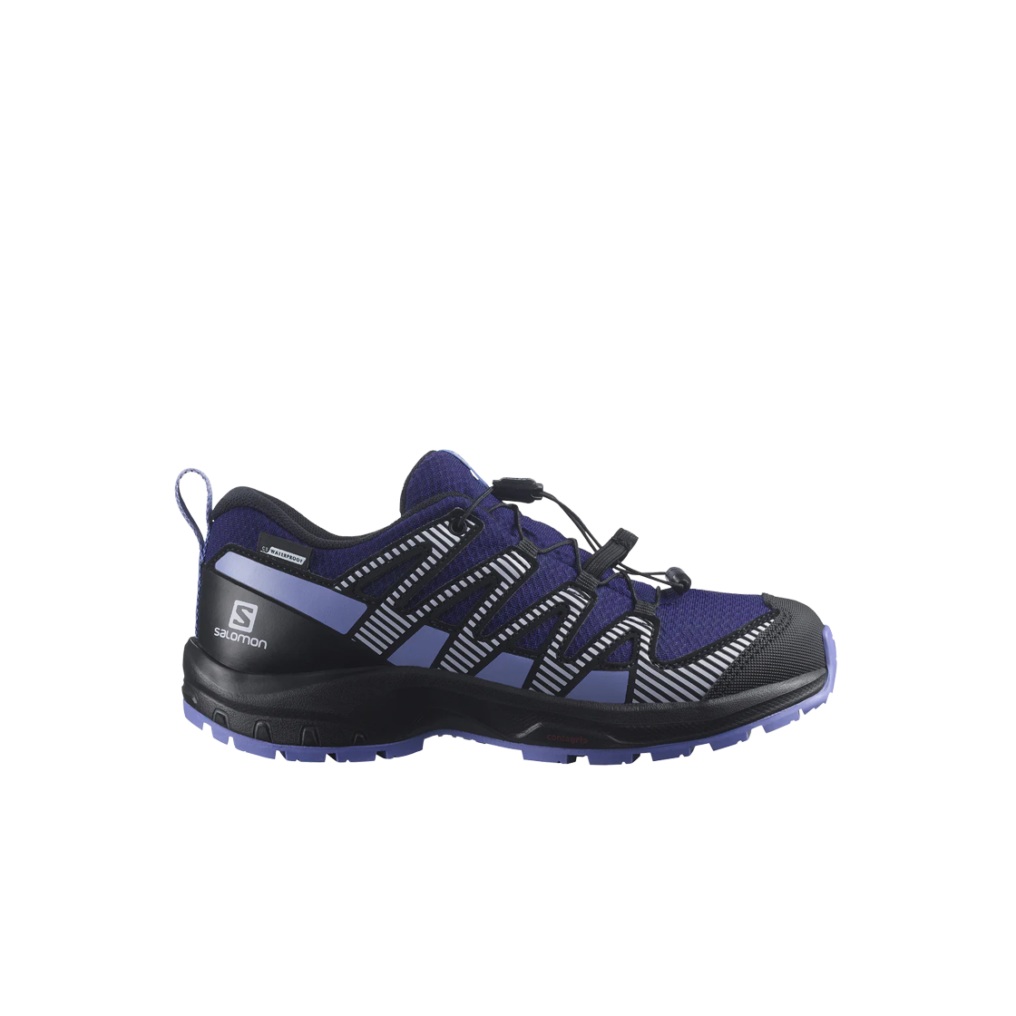 (키즈) 살로몬 XA 프로 V8 클리마살로몬 워터프루프 아스트랄 아우라((Kids) Salomon XA Pro V8 Climasalomon Waterproof Astral Aura) - 1