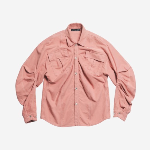 와이프로젝트 카고 셔츠 핑크 - 23SS