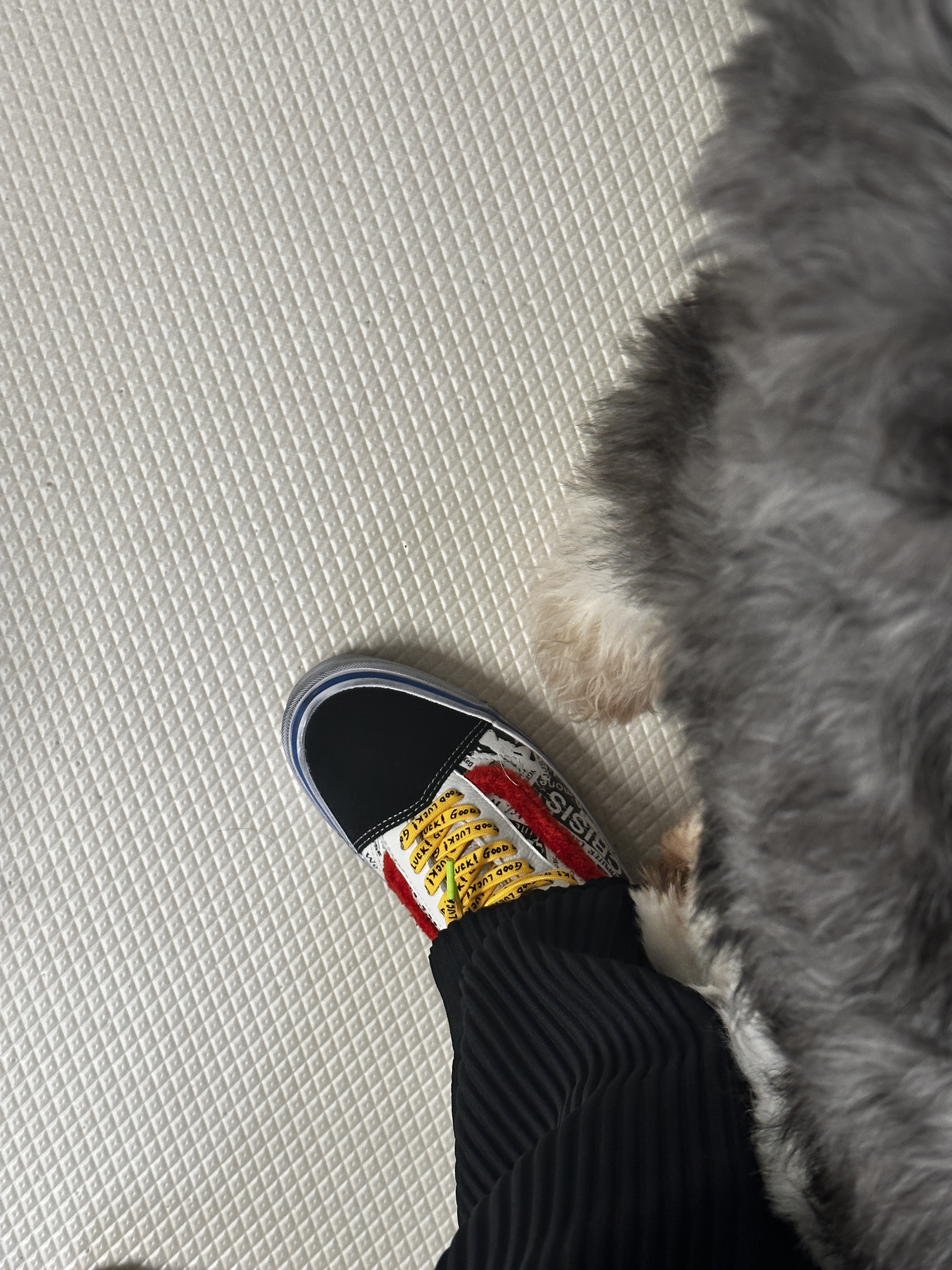 Vans Vault x Gallery Dept. OG Old Skool LX 착용 스타일 - 3