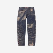 Supreme Archive Denim Jacquard Regular Jean Blue - 23SS