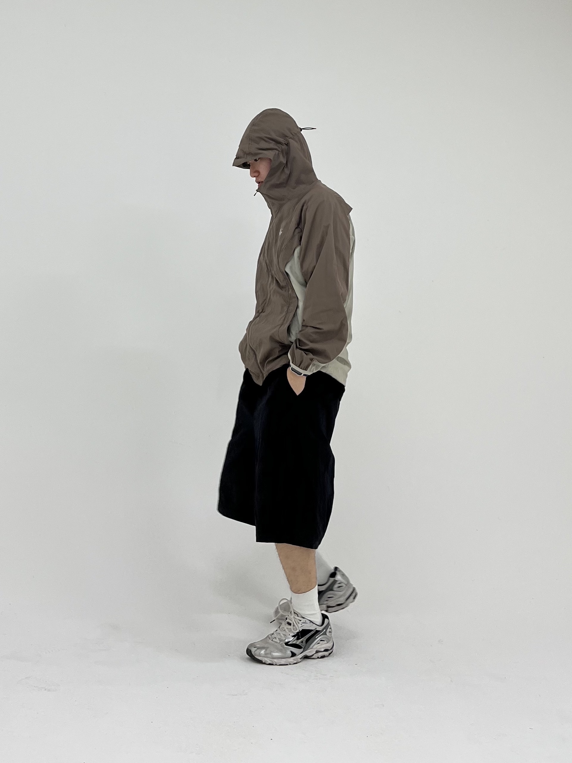 Sansan Gear Alpha Jacket Brown - 22FW 착용 스타일