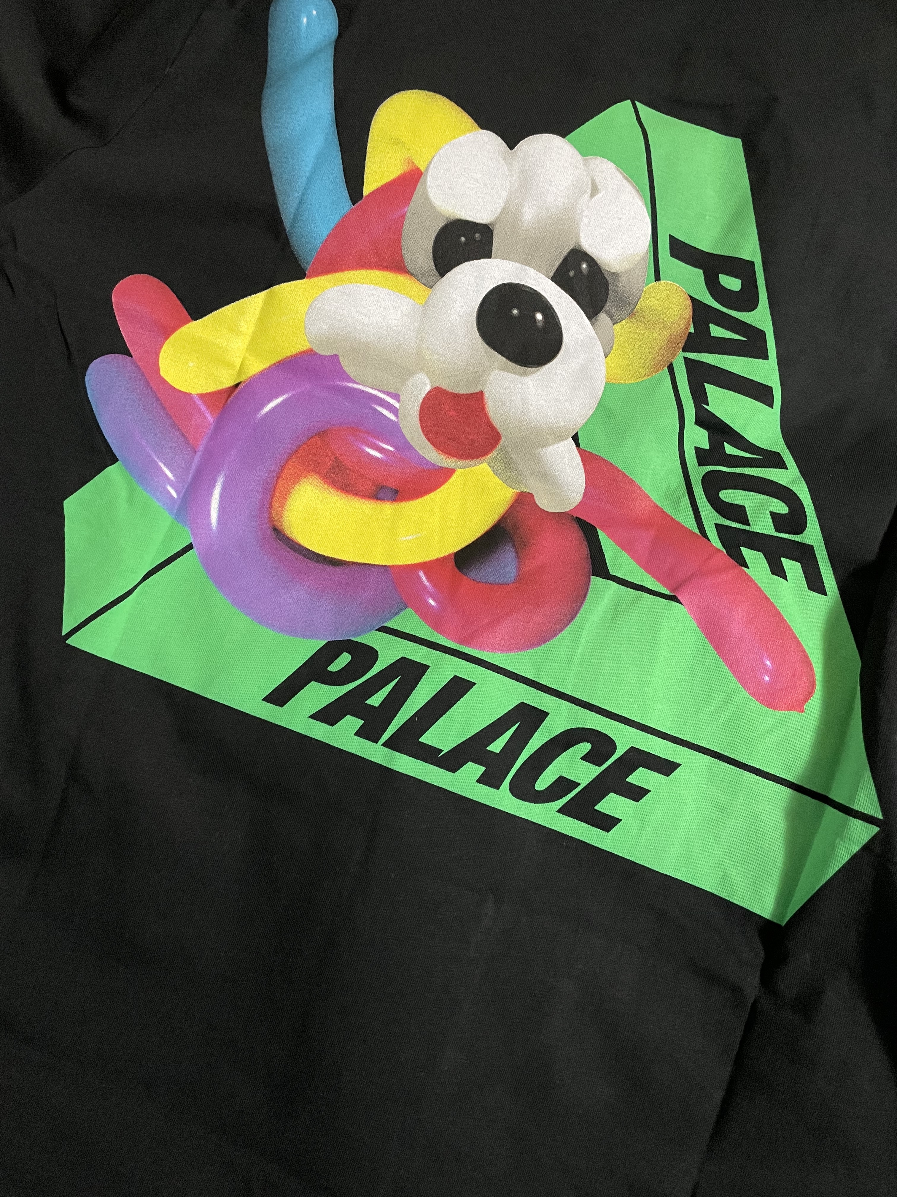 Palace Tri-Twister T-Shirt Black - 23SS 착용 스타일