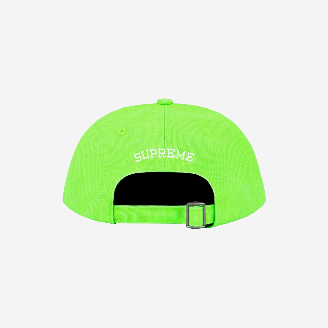 Supreme Pigment Canvas S Logo 6-Panel Lime - 23SS 상세 이미지 2