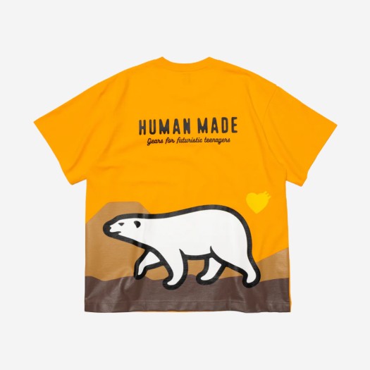 휴먼 메이드 그래픽 티셔츠 옐로우