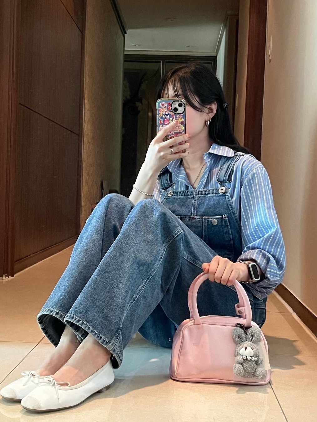 Reqins Women Harmony Blanc Cuir 착용 스타일