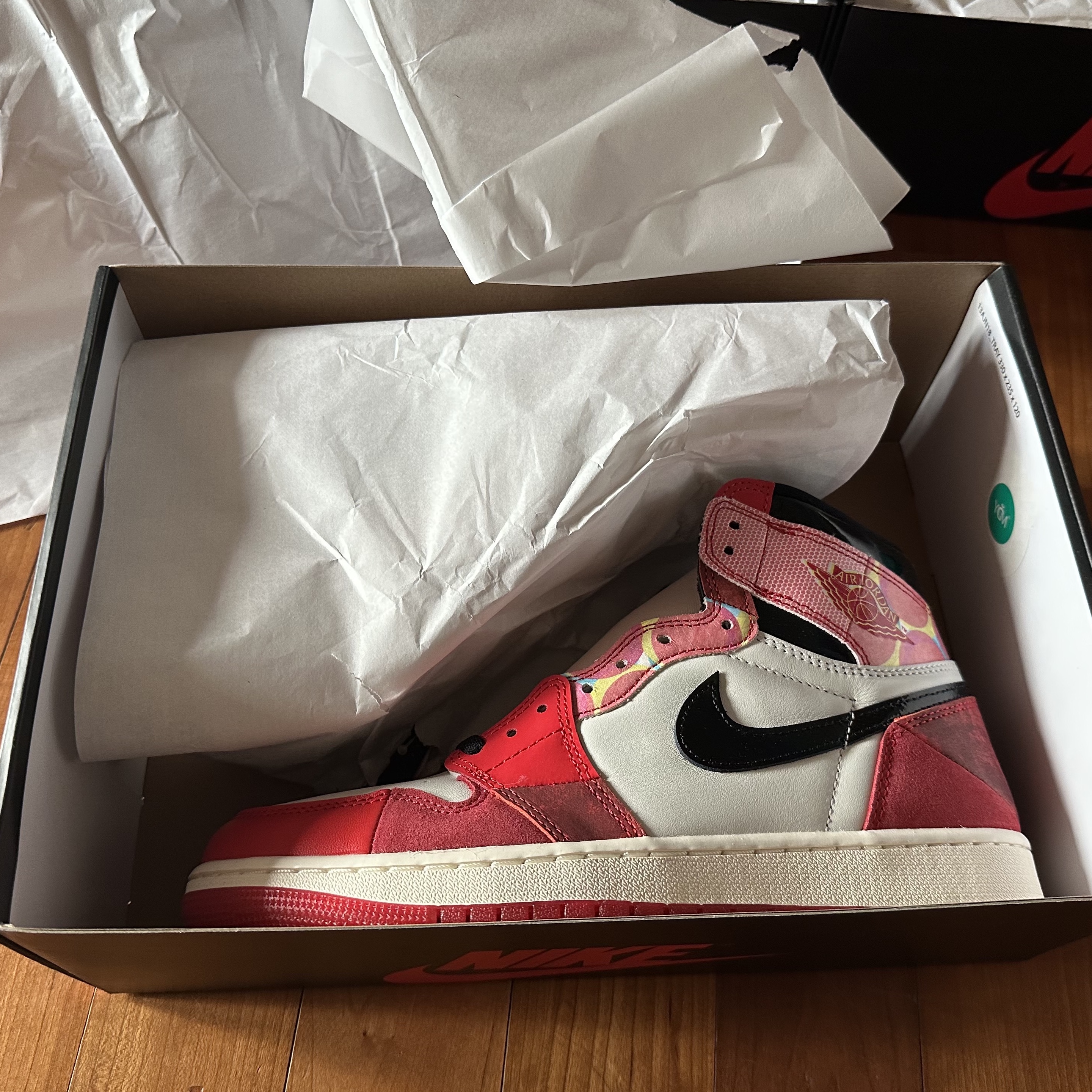 Jordan 1 Retro High Spider-Man Next Chapter 착용 스타일 - 1