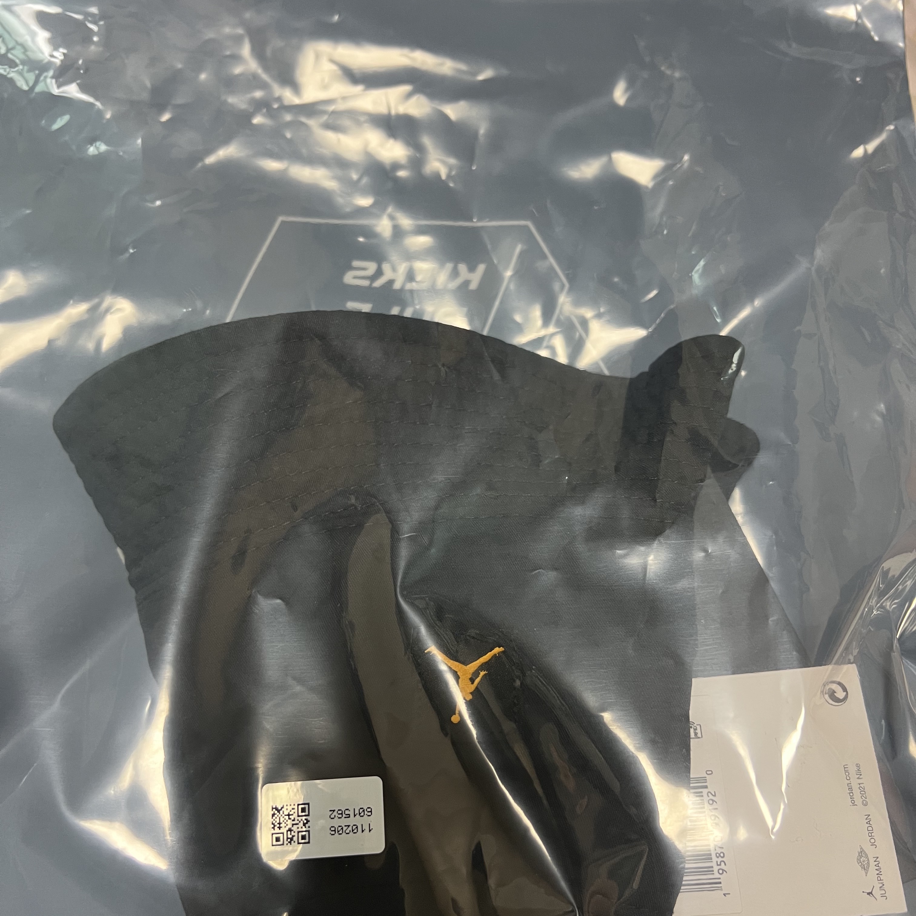 Jordan Jumpman Washed Bucket Hat Black Taxi 착용 스타일