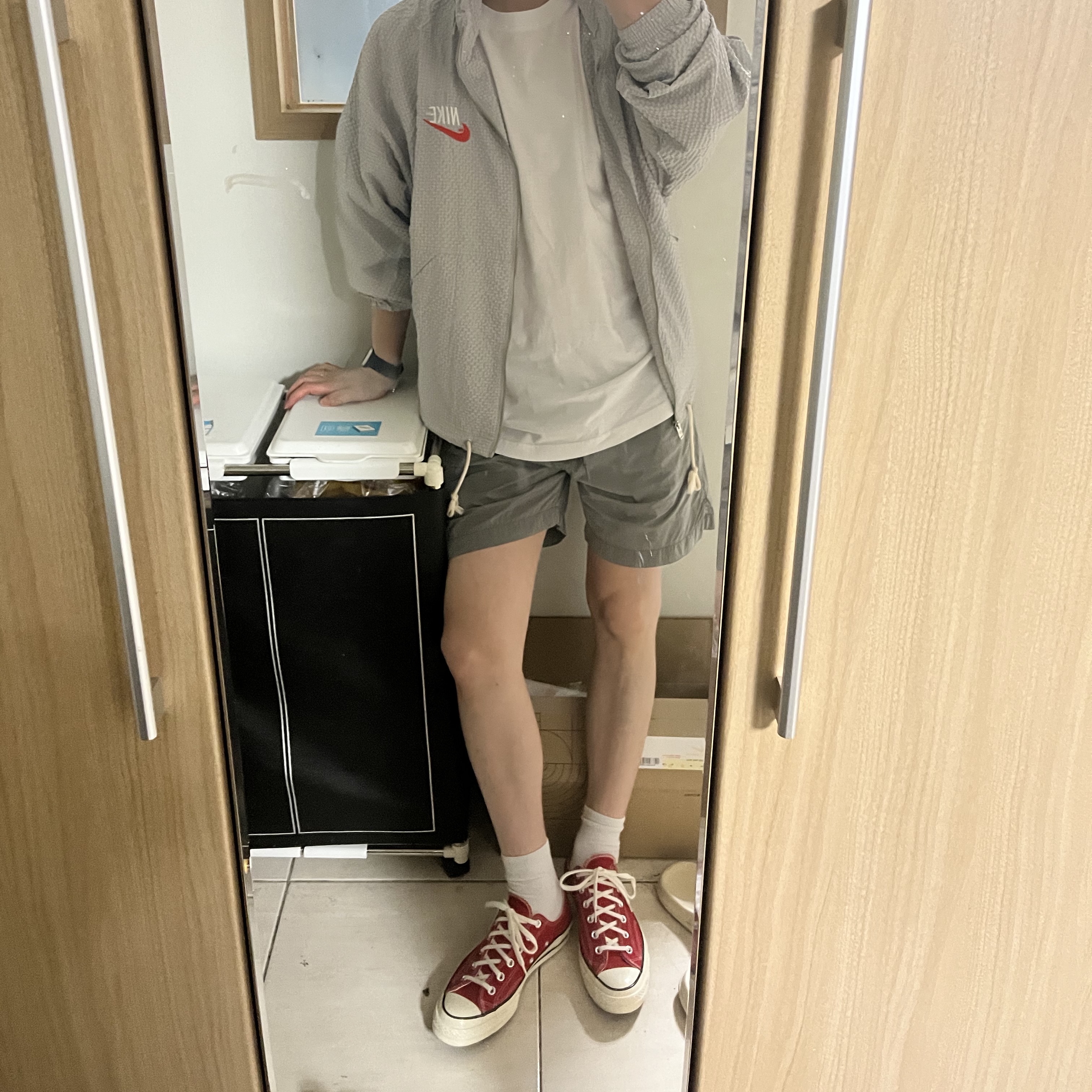 Converse Chuck 70 Ox Enamel Red 착용 스타일