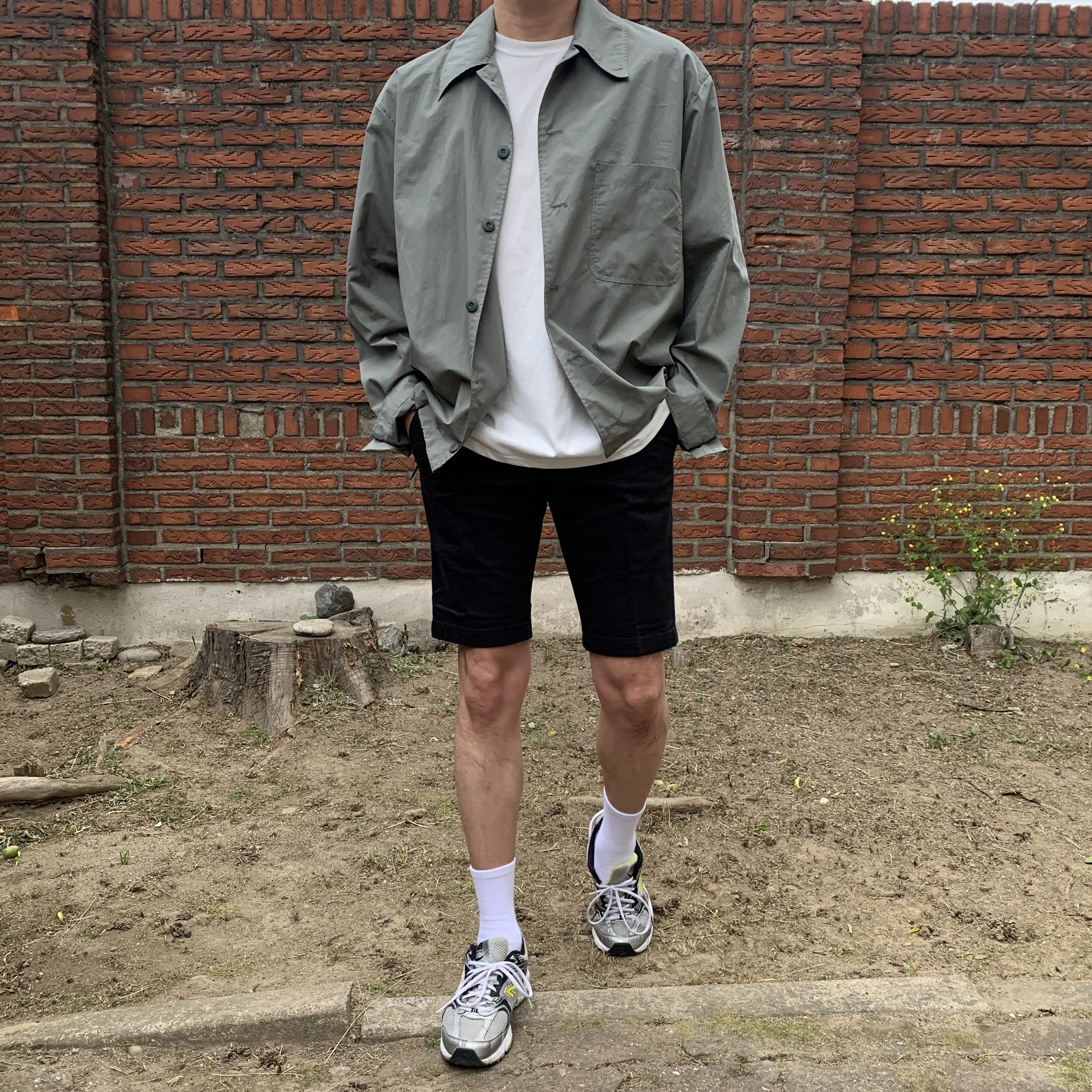 New Balance 530 Silver 착용 스타일