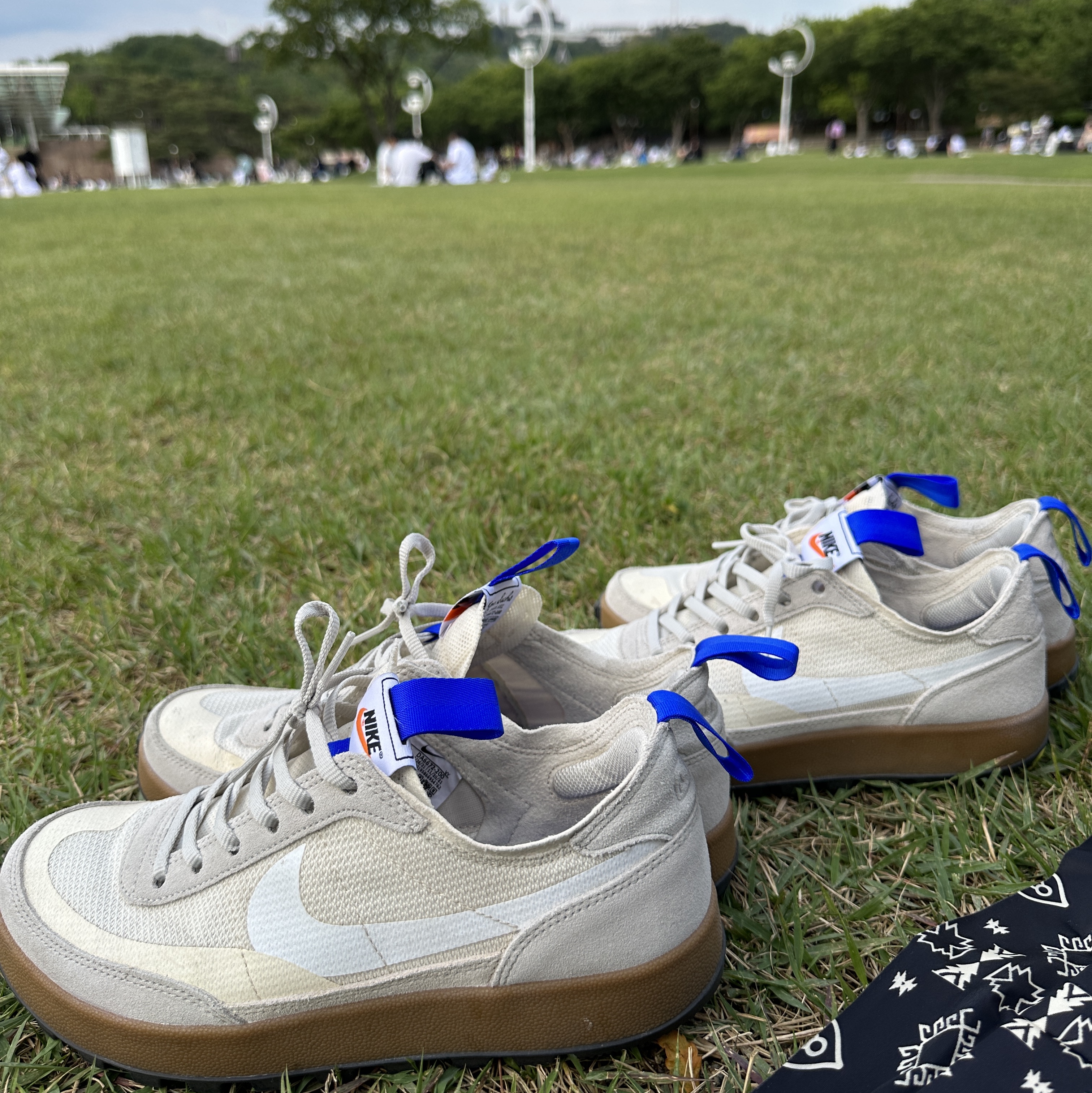 Nike x Tom Sachs General Purpose Shoe Light Cream 착용 스타일