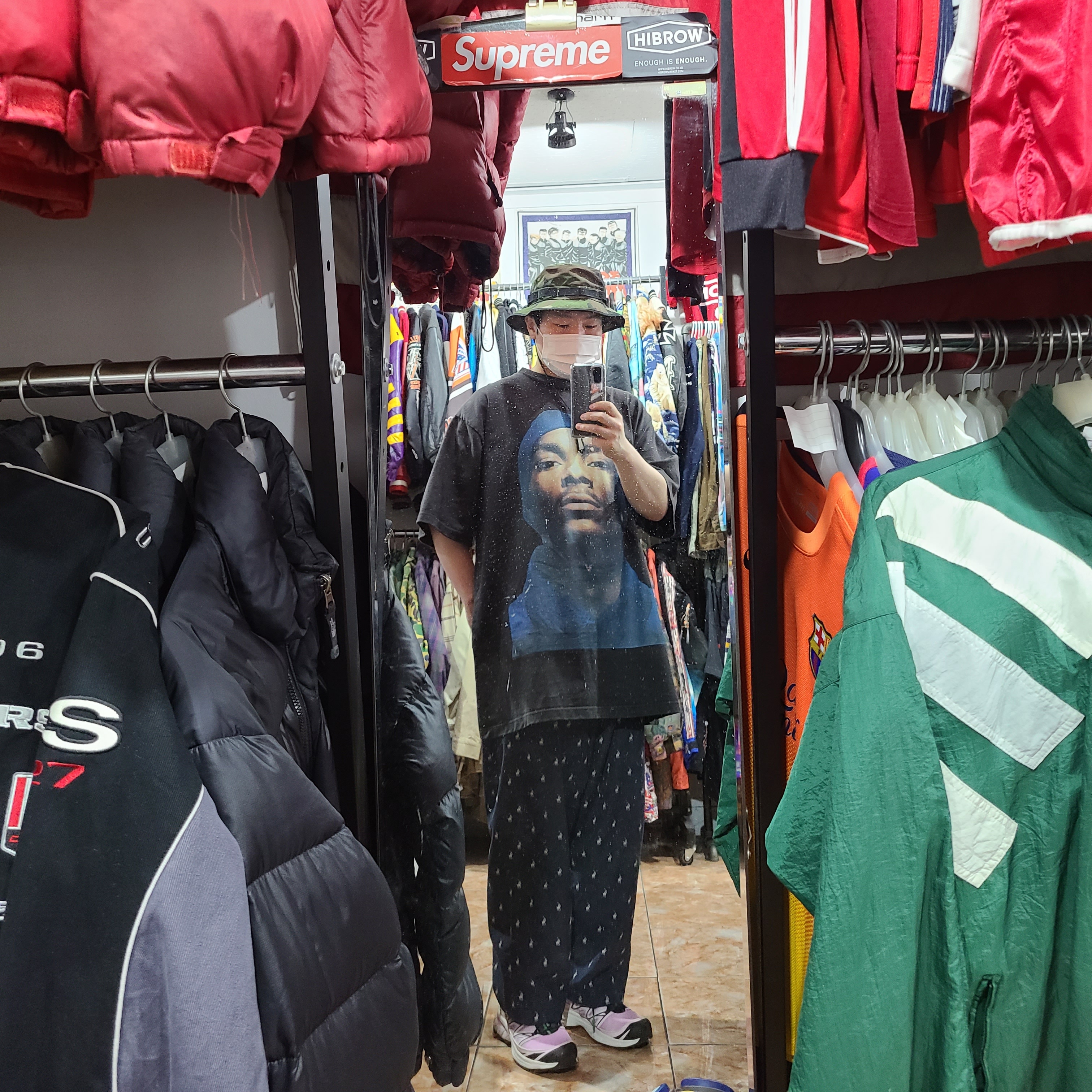 Salomon x Sandy Liang XT-6 Expanse Cradle Pink 착용 스타일