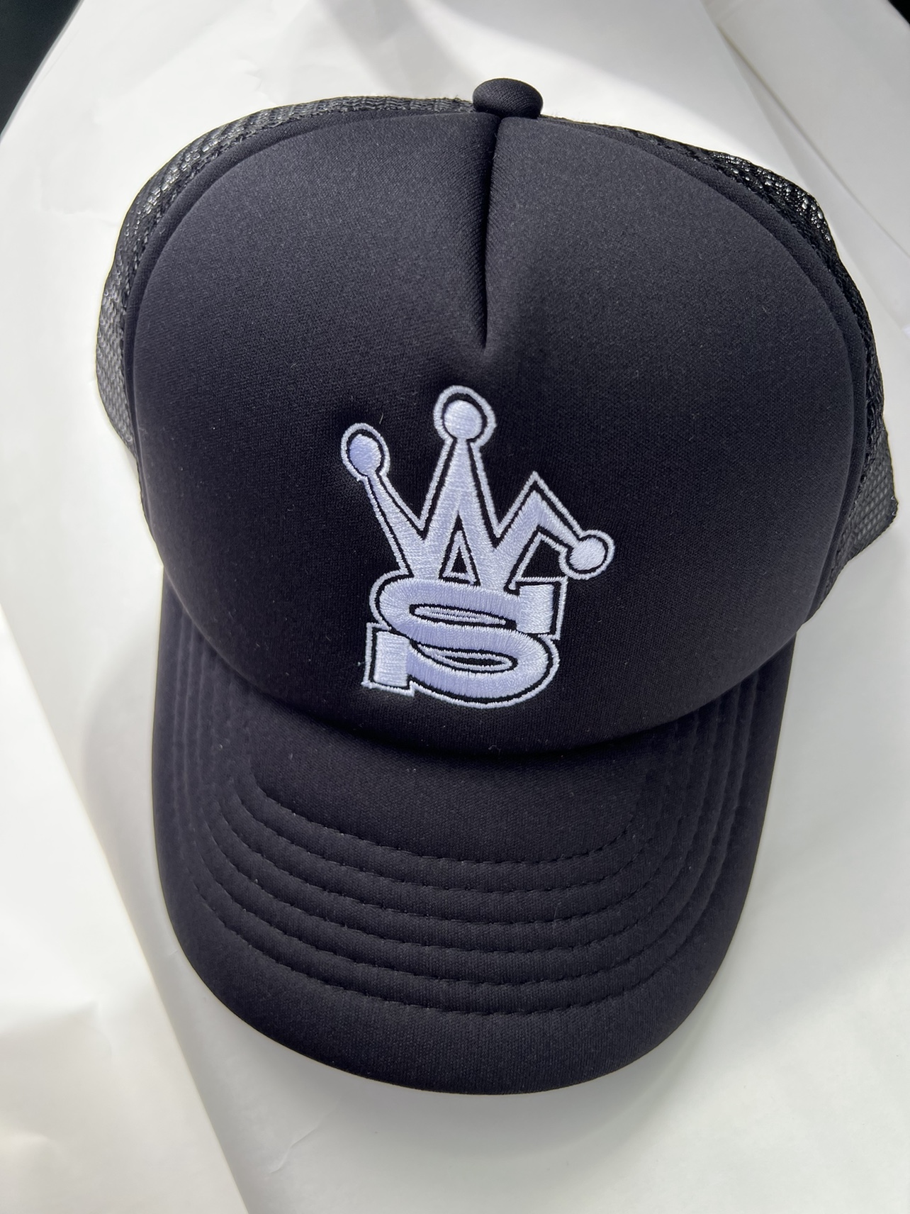 Stussy x Our Legacy Work Shop Trucker Cap Black 착용 스타일 - 1