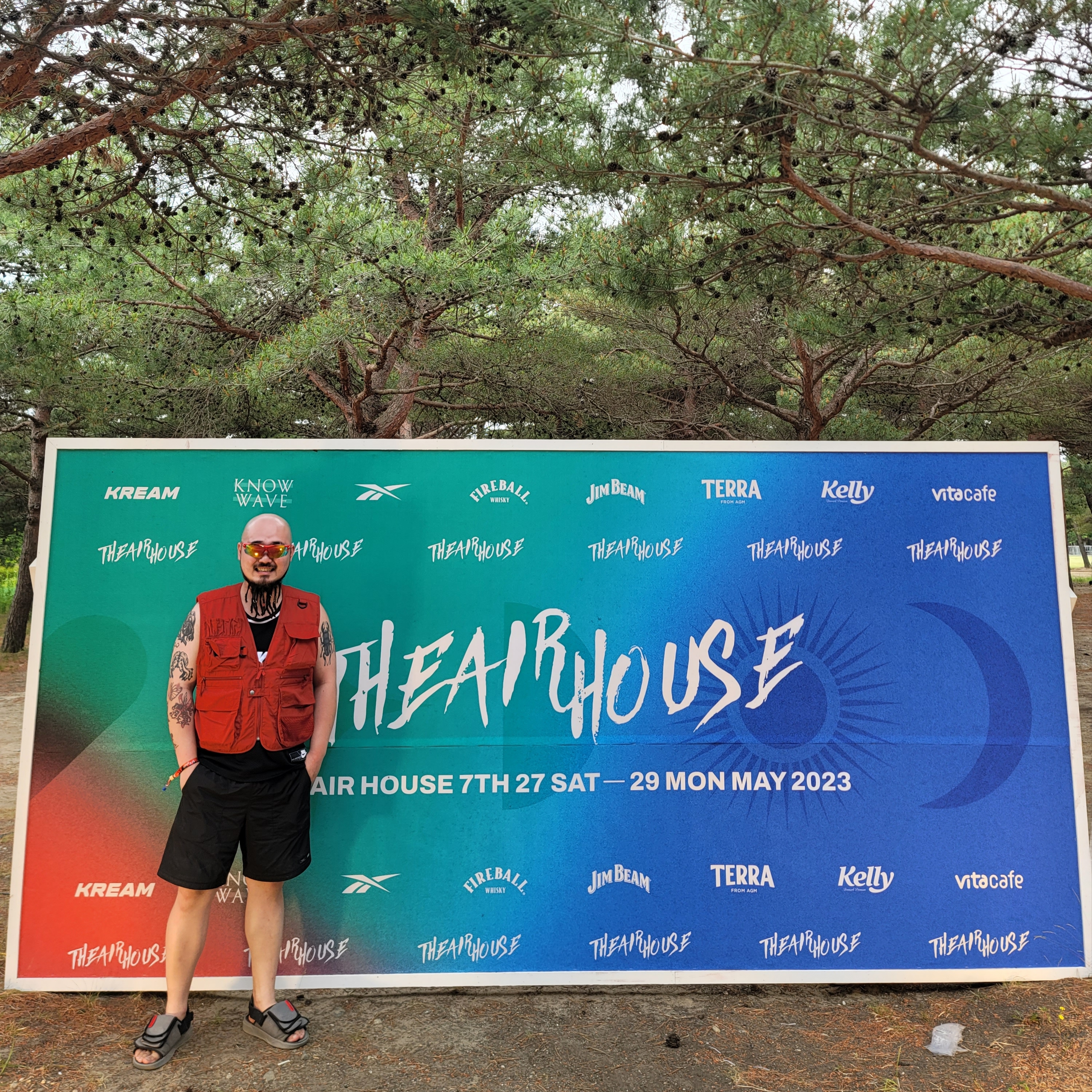 Jordan LS Slide Black 착용 스타일