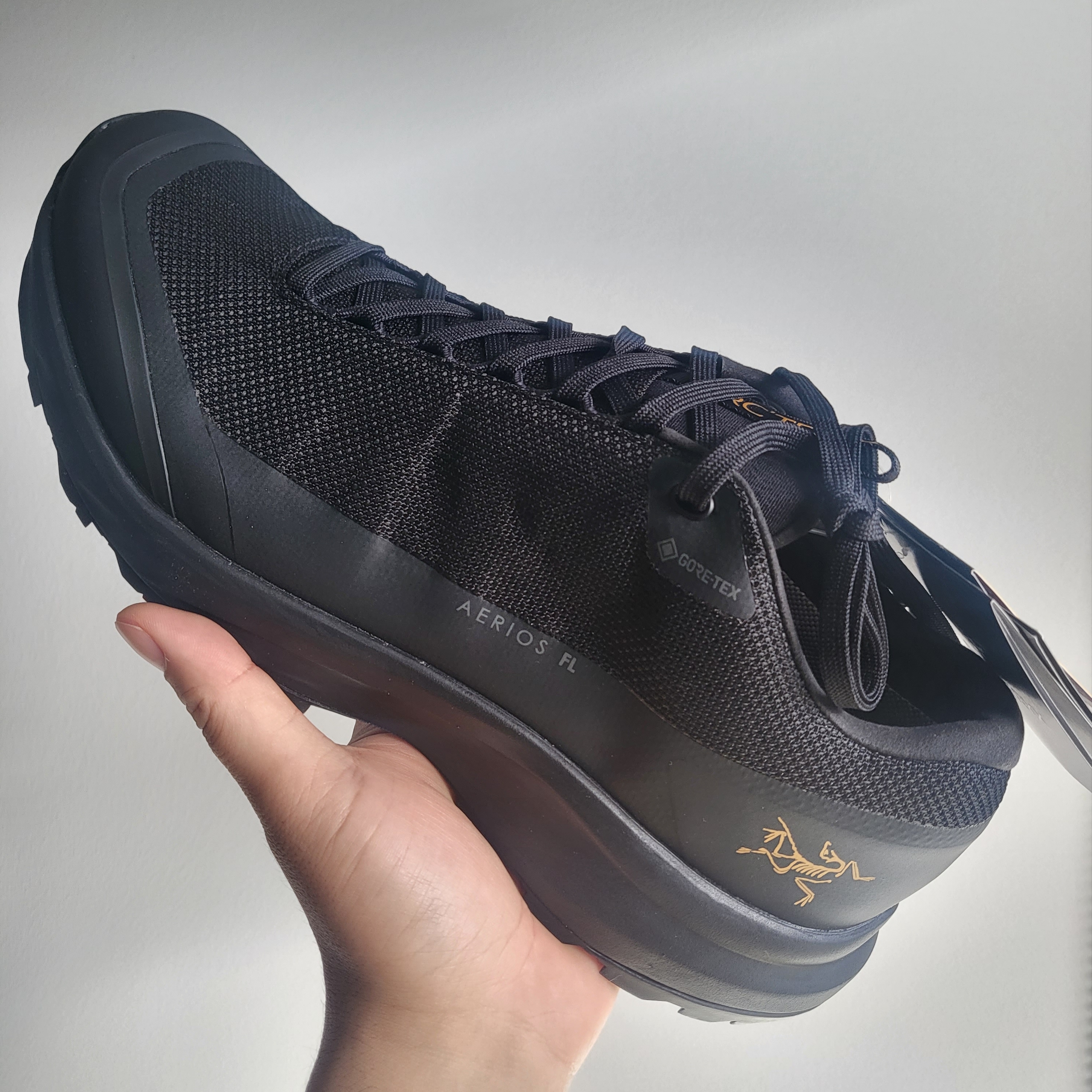 Arc'teryx Aerios FL 2 GTX Black 착용 스타일