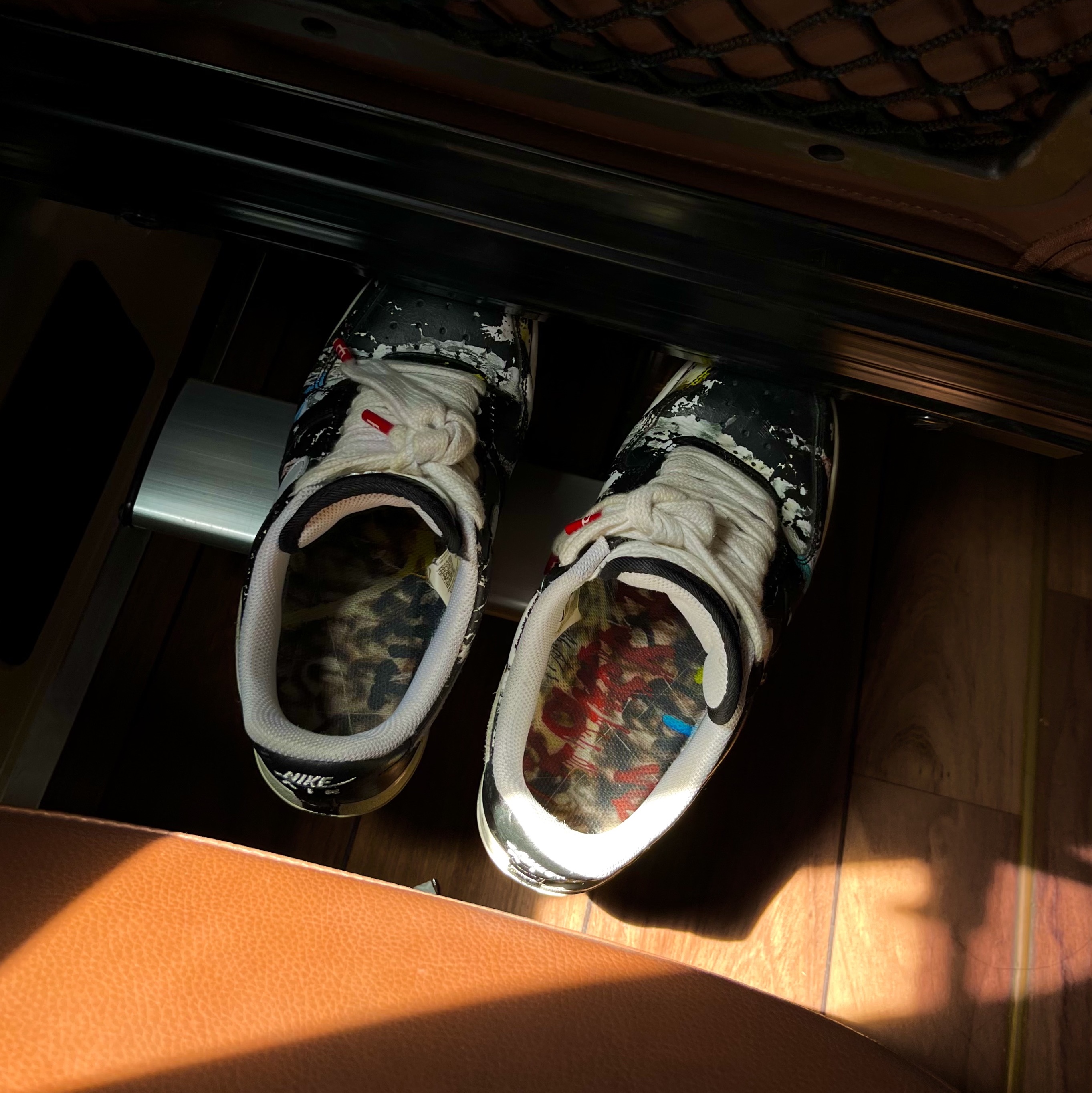 Nike x Peaceminusone Air Force 1 Low Para-Noise 착용 스타일