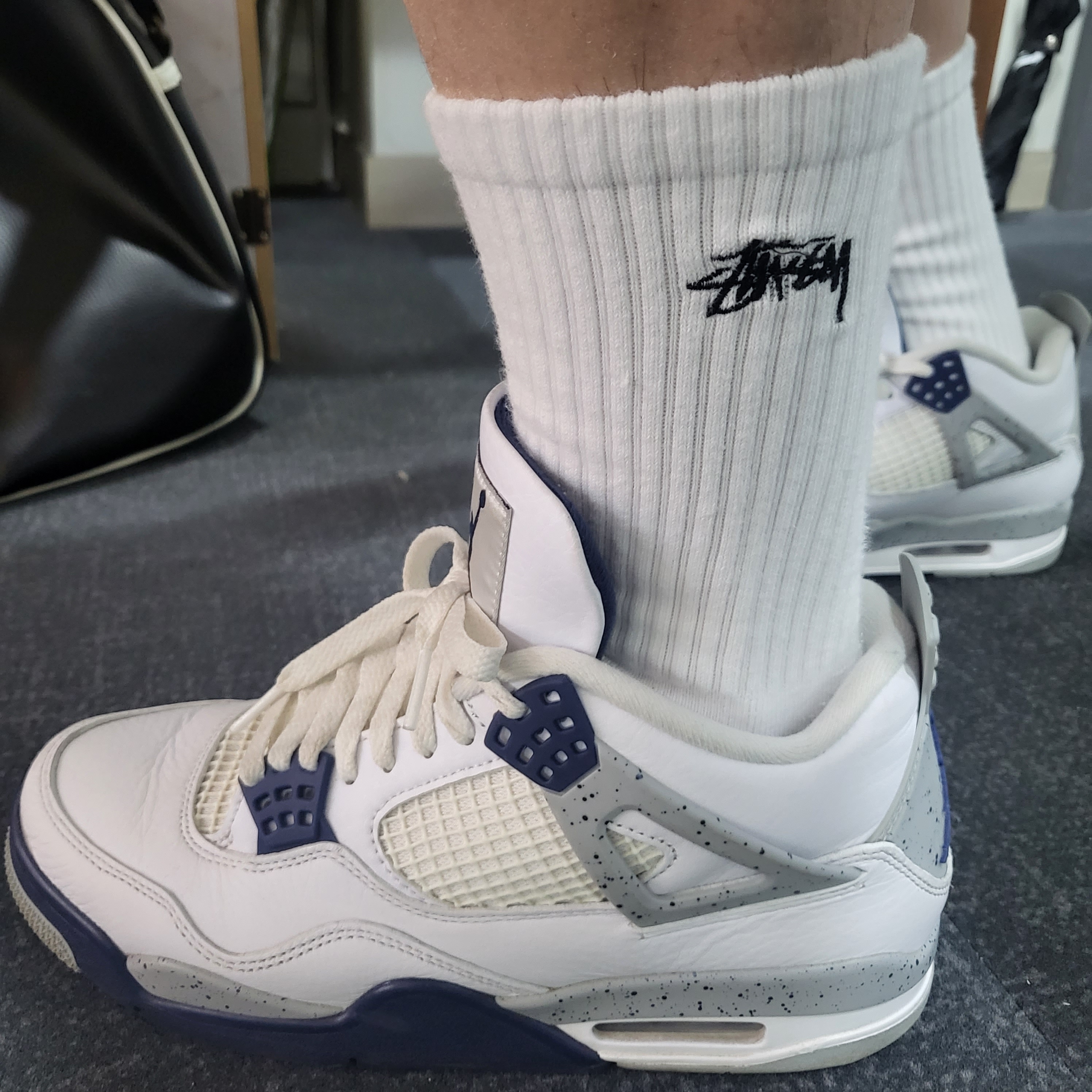 Nike x Off-White NRG Woven Shorts Black - Asia, Nike x Off-White NRG Hat Black 착용 스타일 - 5