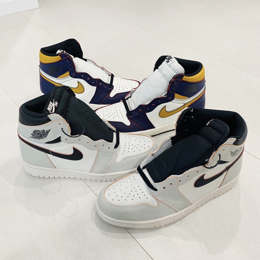 Jordan 1 Retro High OG Defiant SB NYC to Paris, Jordan 1 Retro High OG Defiant SB LA to Chicago 착용 스타일 - 1