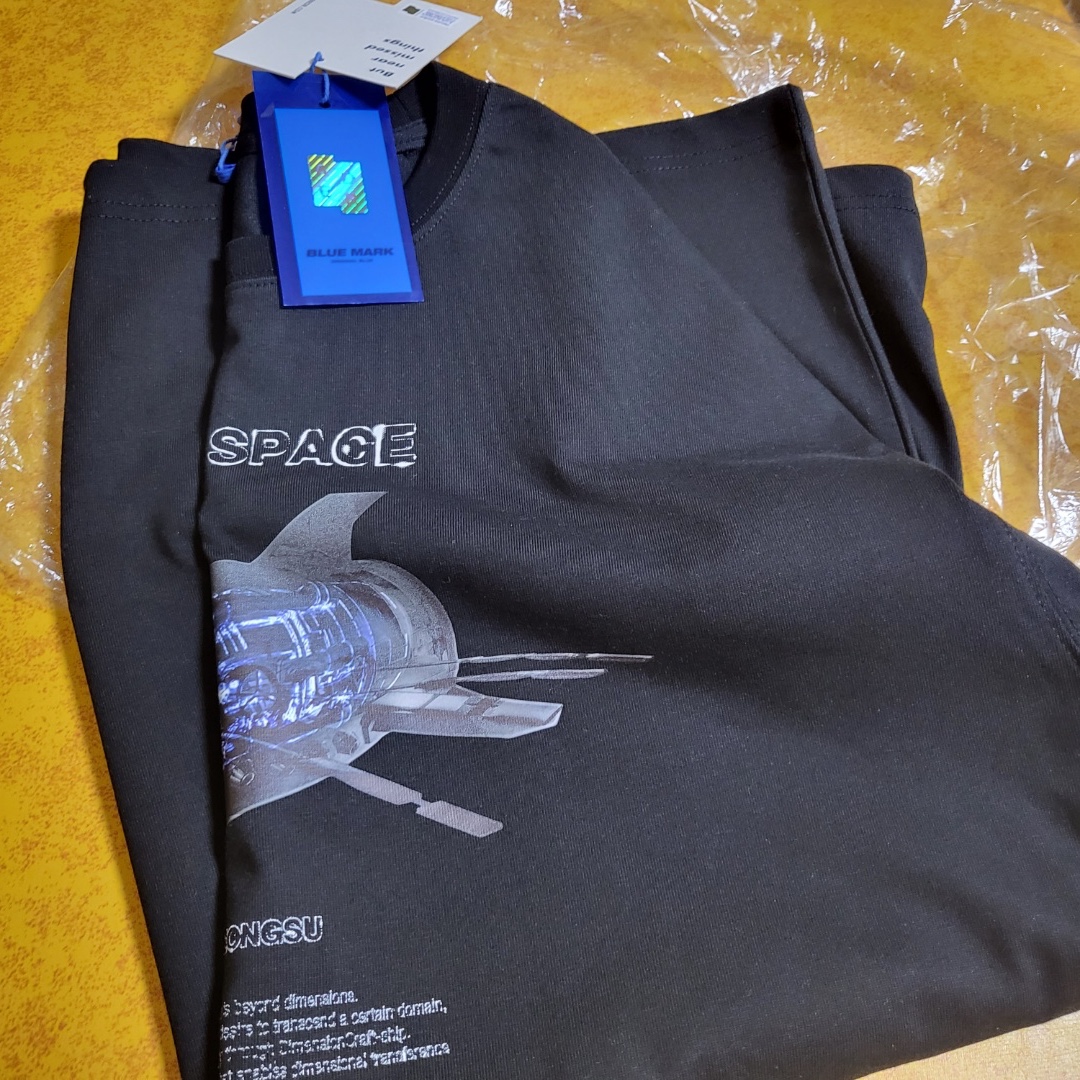 Ader Error Space 2.0 Seongsu T-Shirt Black 착용 스타일