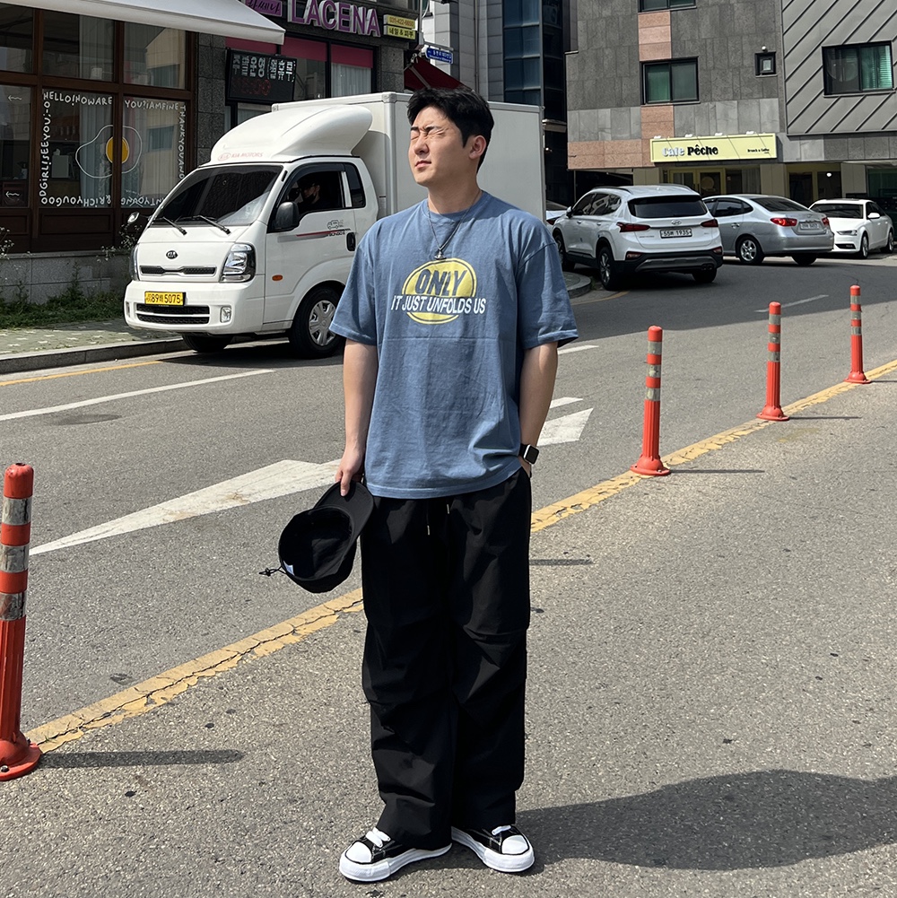 Maison Mihara Yasuhiro Peterson OG Sole Canvas Low Sneakers Black 착용 스타일 - 2