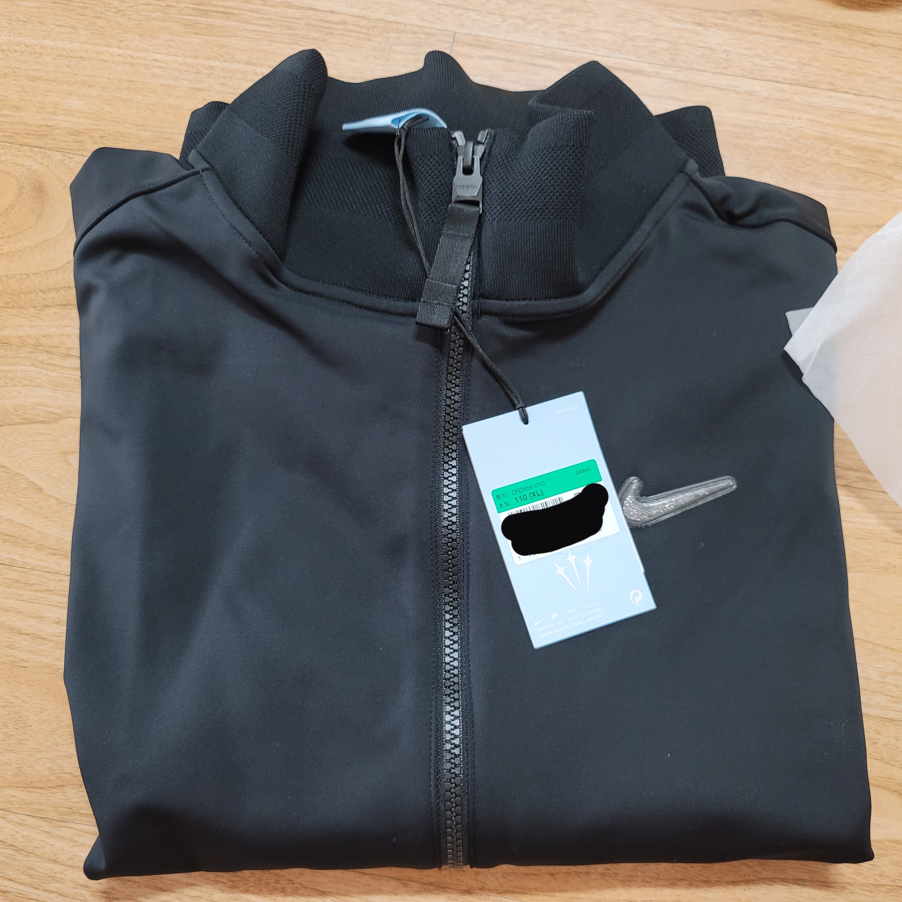Nike x Drake Nocta NRG Knit Jacket Black (DR2656-010) 착용 스타일