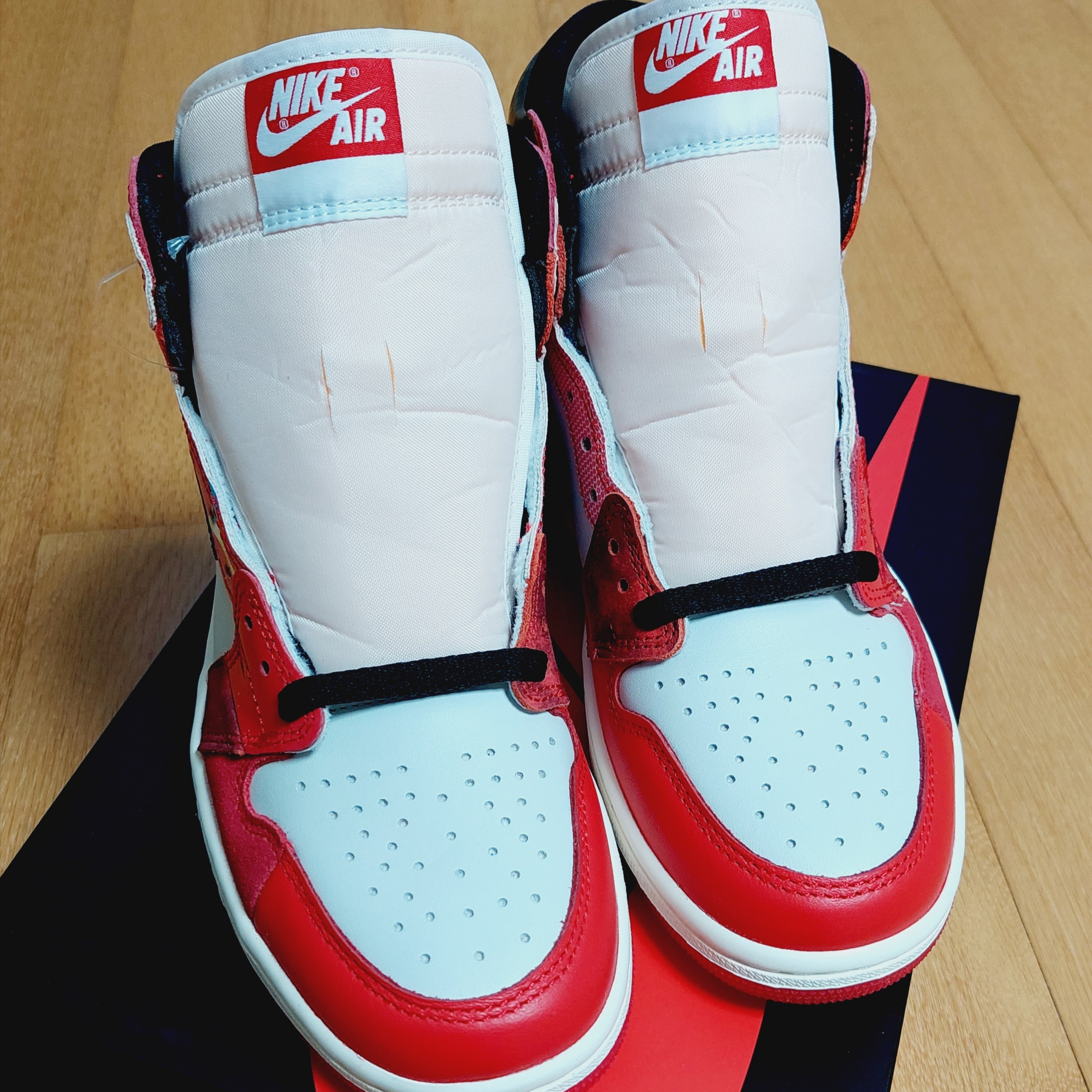 Jordan 1 Retro High Spider-Man Next Chapter 착용 스타일 - 2
