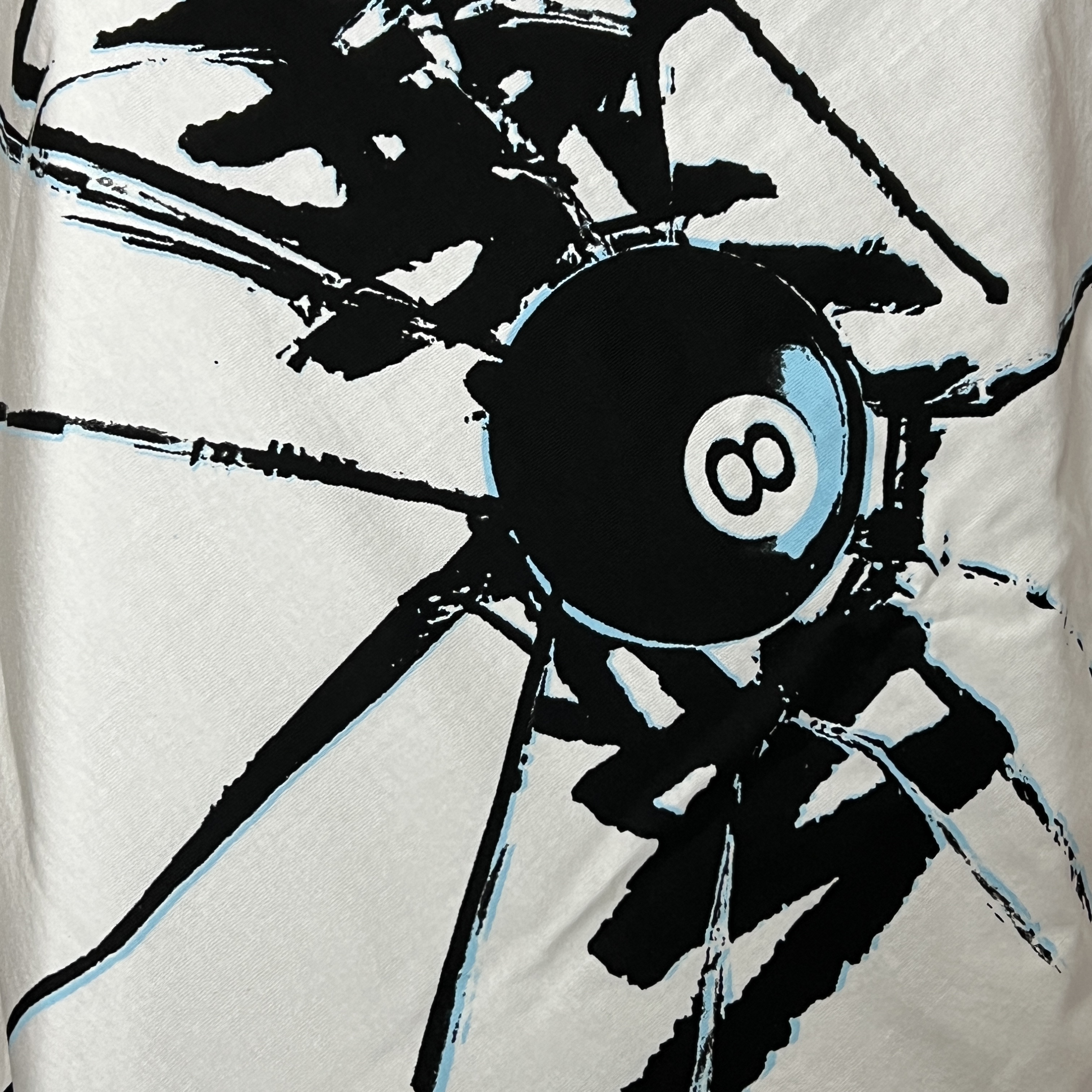 Stussy Shattered T-Shirt White 착용 스타일