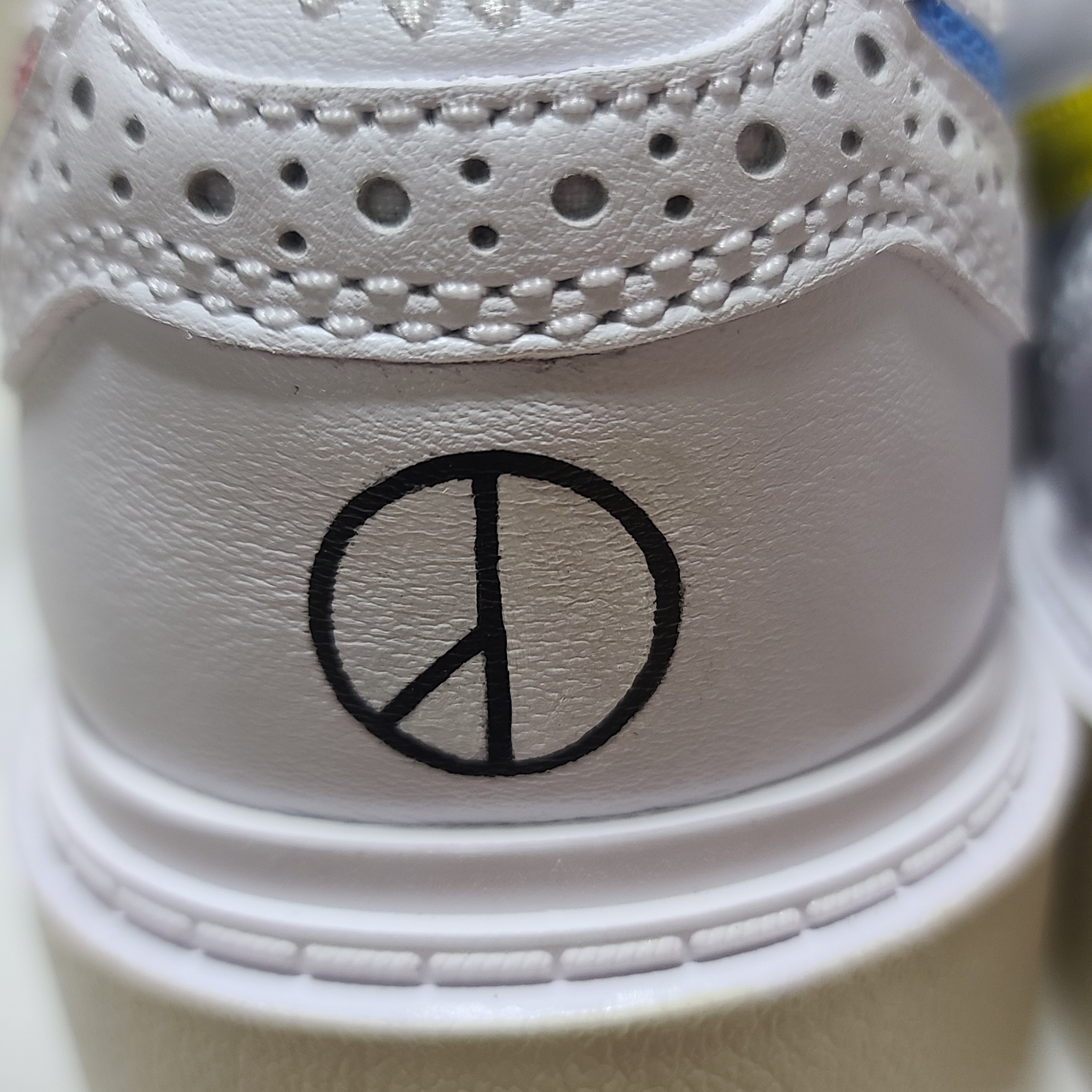 Nike x Peaceminusone Kwondo1 White 착용 스타일 - 2