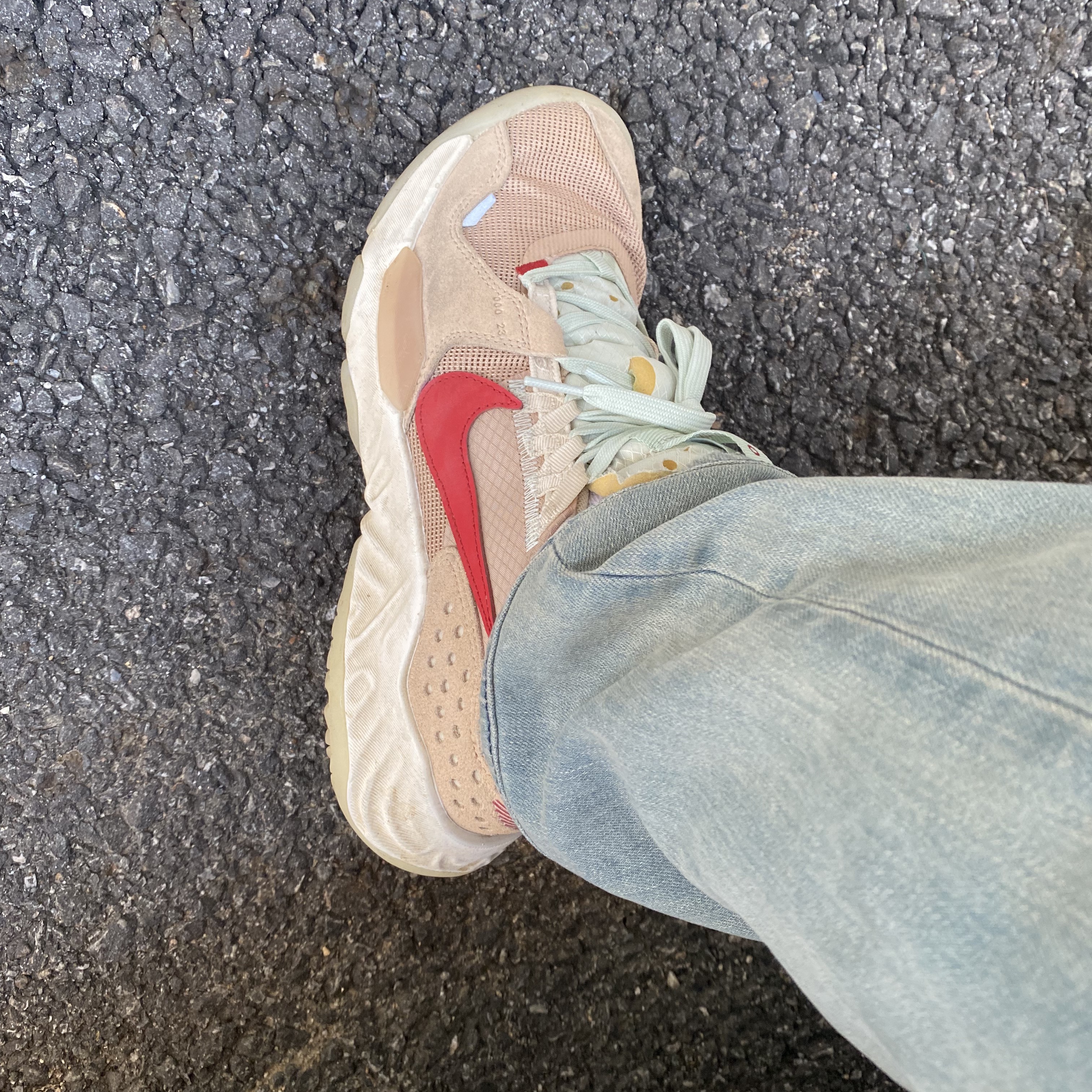 Jordan Delta SP Vachetta Tan 착용 스타일