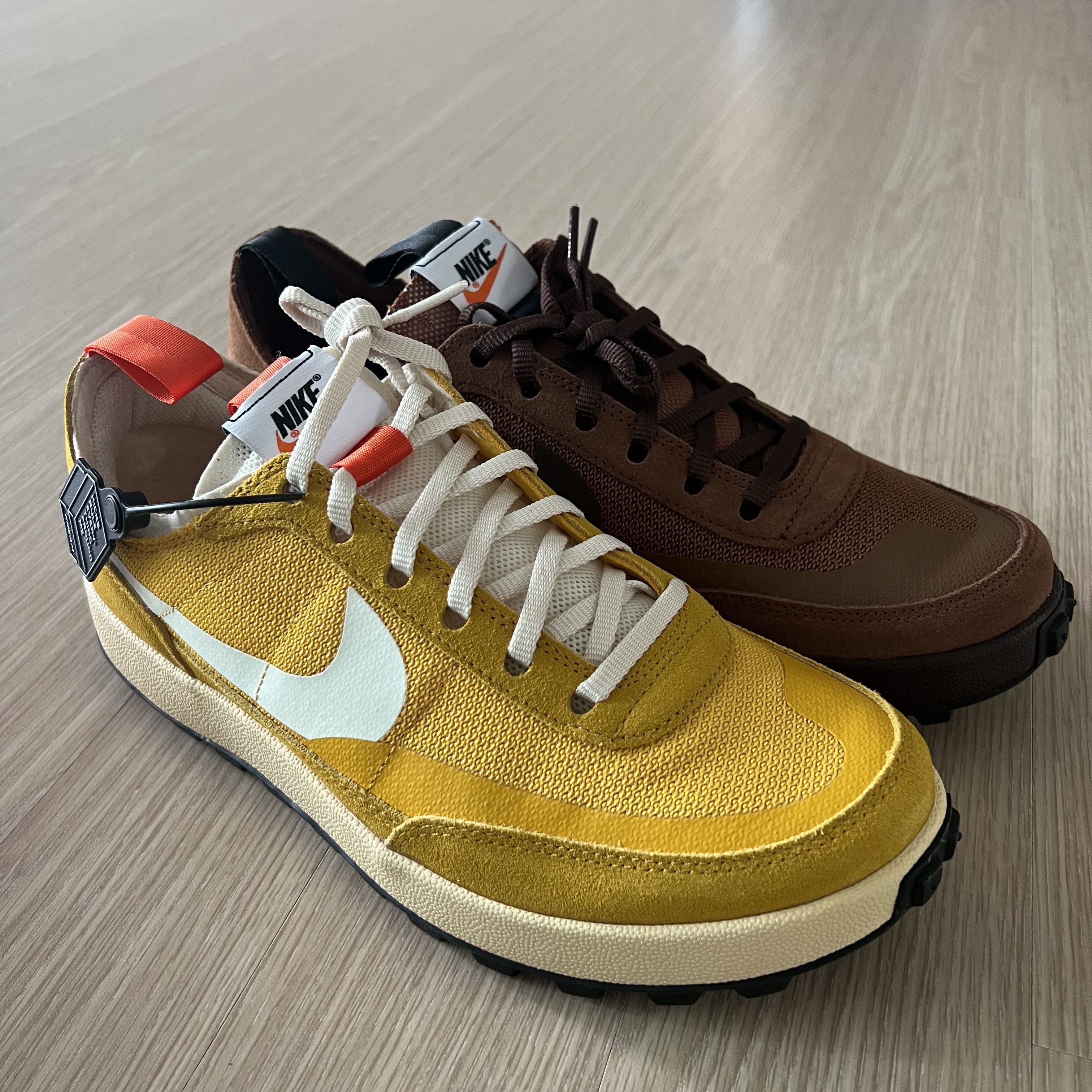 Nike x Tom Sachs General Purpose Shoe Archive, Nike x Tom Sachs General Purpose Shoe Brown 착용 스타일 - 2