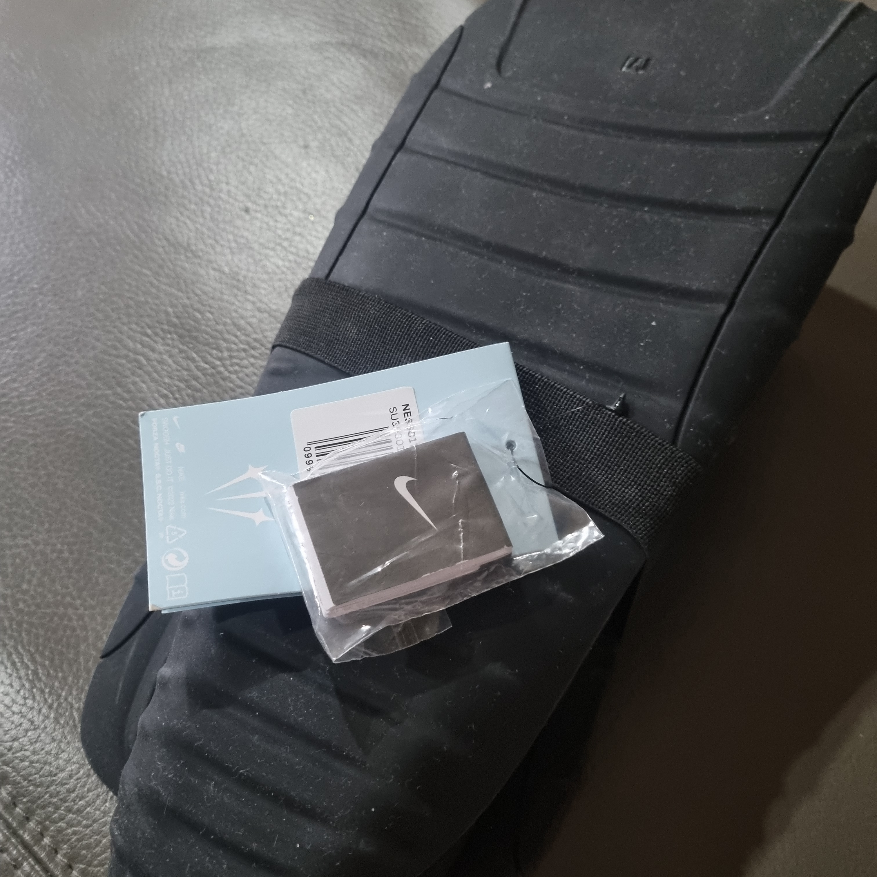 Nike x Drake Nocta Swim Fins Black 착용 스타일