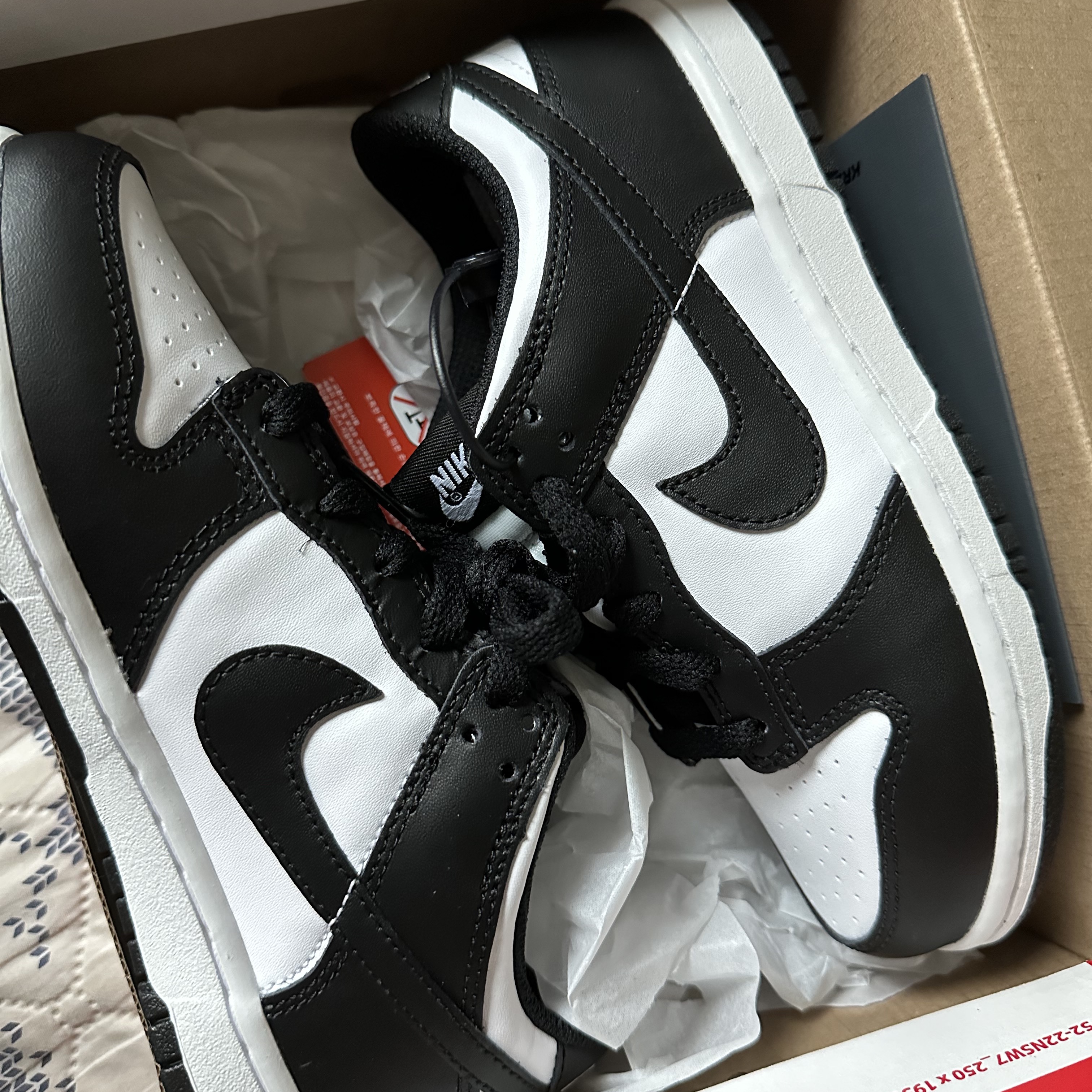 (PS) Nike Dunk Low Black 착용 스타일 - 2