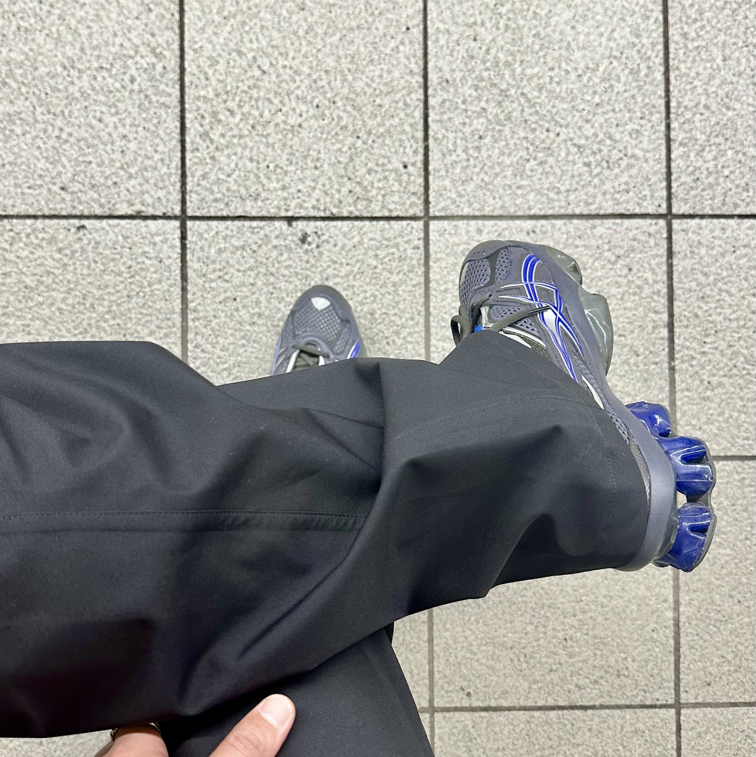 Asics x Kiko Kostadinov Gel-Quantum Zientzia Dark Grey 착용 스타일