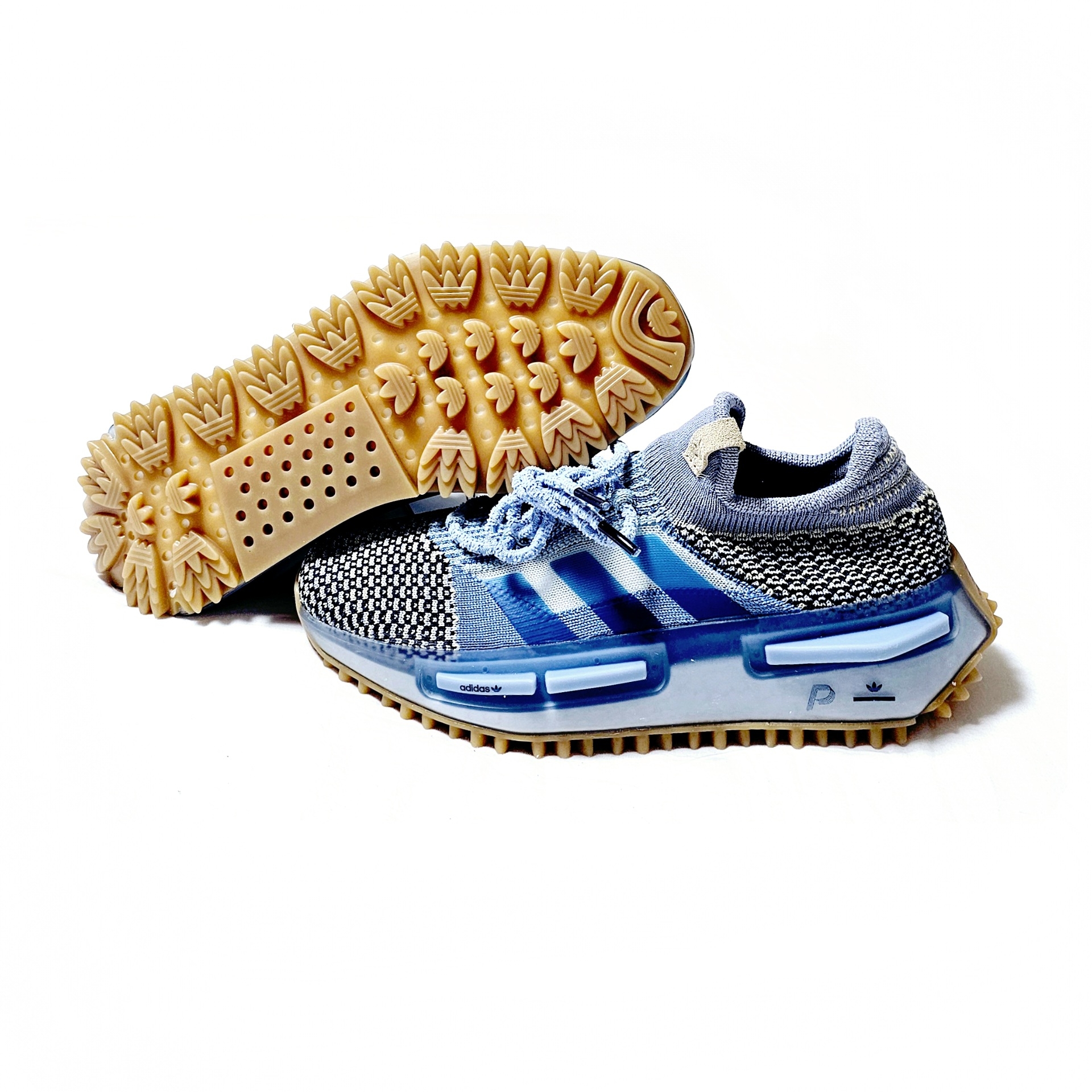 Adidas x Philllllthy NMD S1 Ambient Sky Crew Navy 착용 스타일 - 2