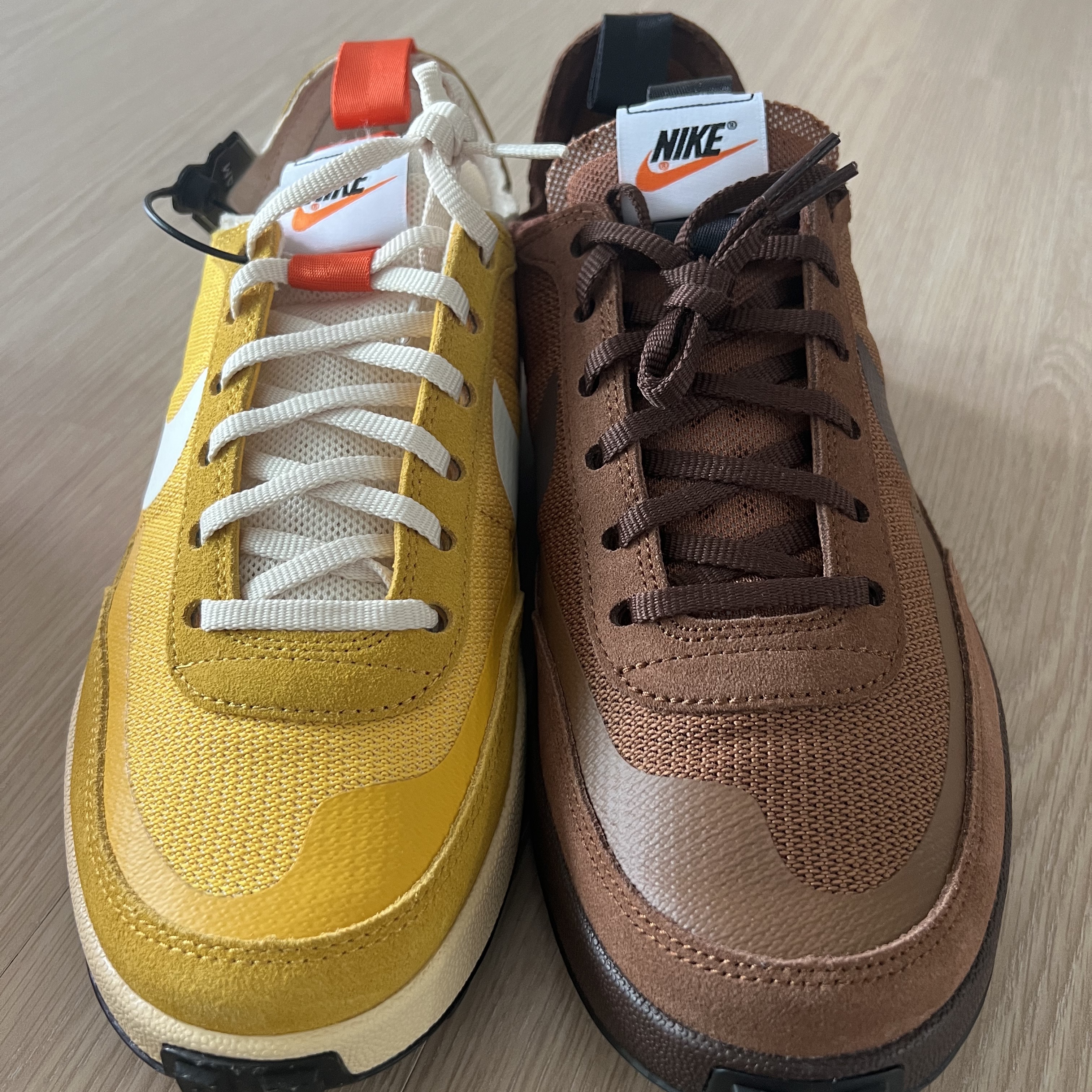 Nike x Tom Sachs General Purpose Shoe Archive, Nike x Tom Sachs General Purpose Shoe Brown 착용 스타일 - 1