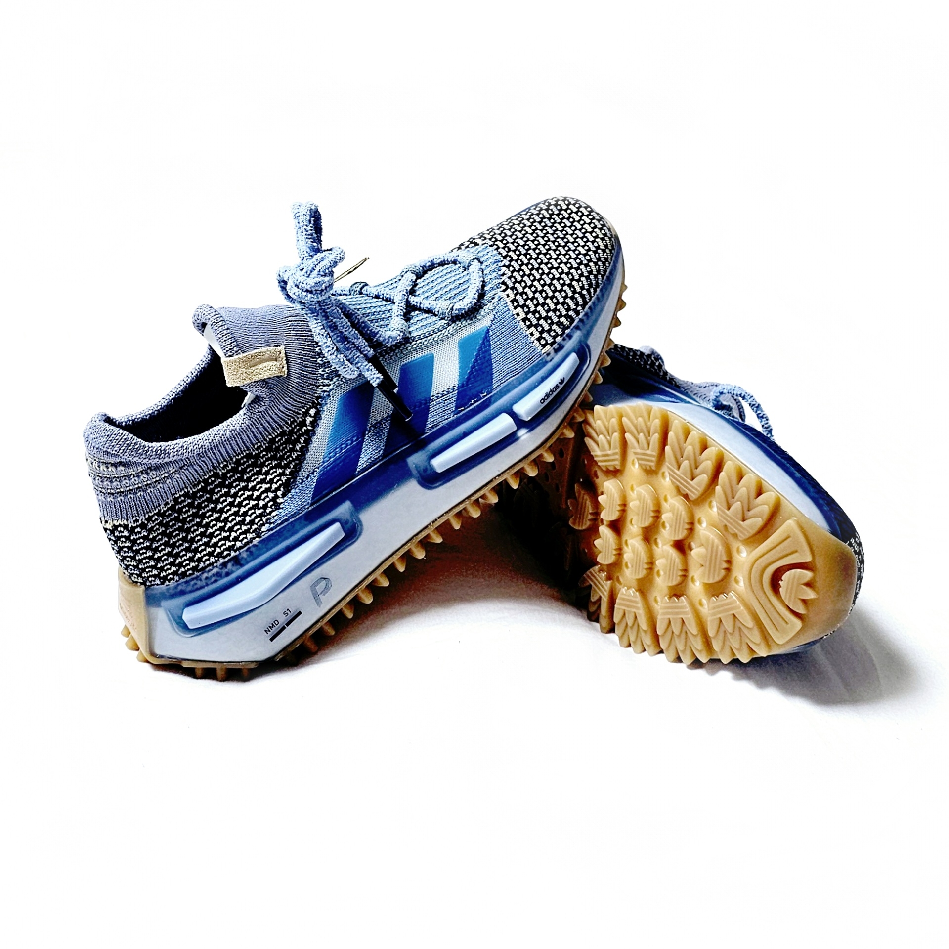 Adidas x Philllllthy NMD S1 Ambient Sky Crew Navy 착용 스타일 - 1