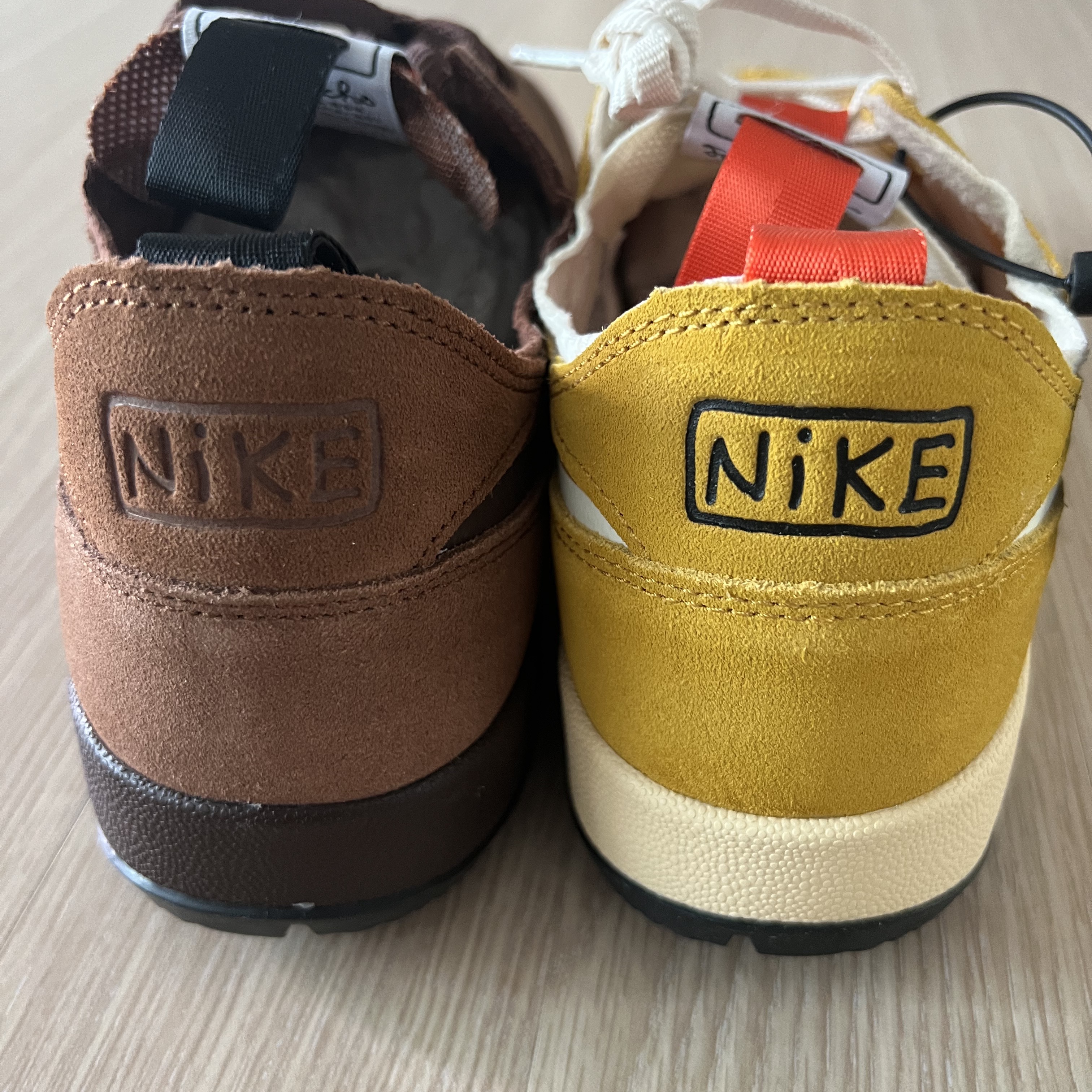 Nike x Tom Sachs General Purpose Shoe Archive, Nike x Tom Sachs General Purpose Shoe Brown 착용 스타일 - 3