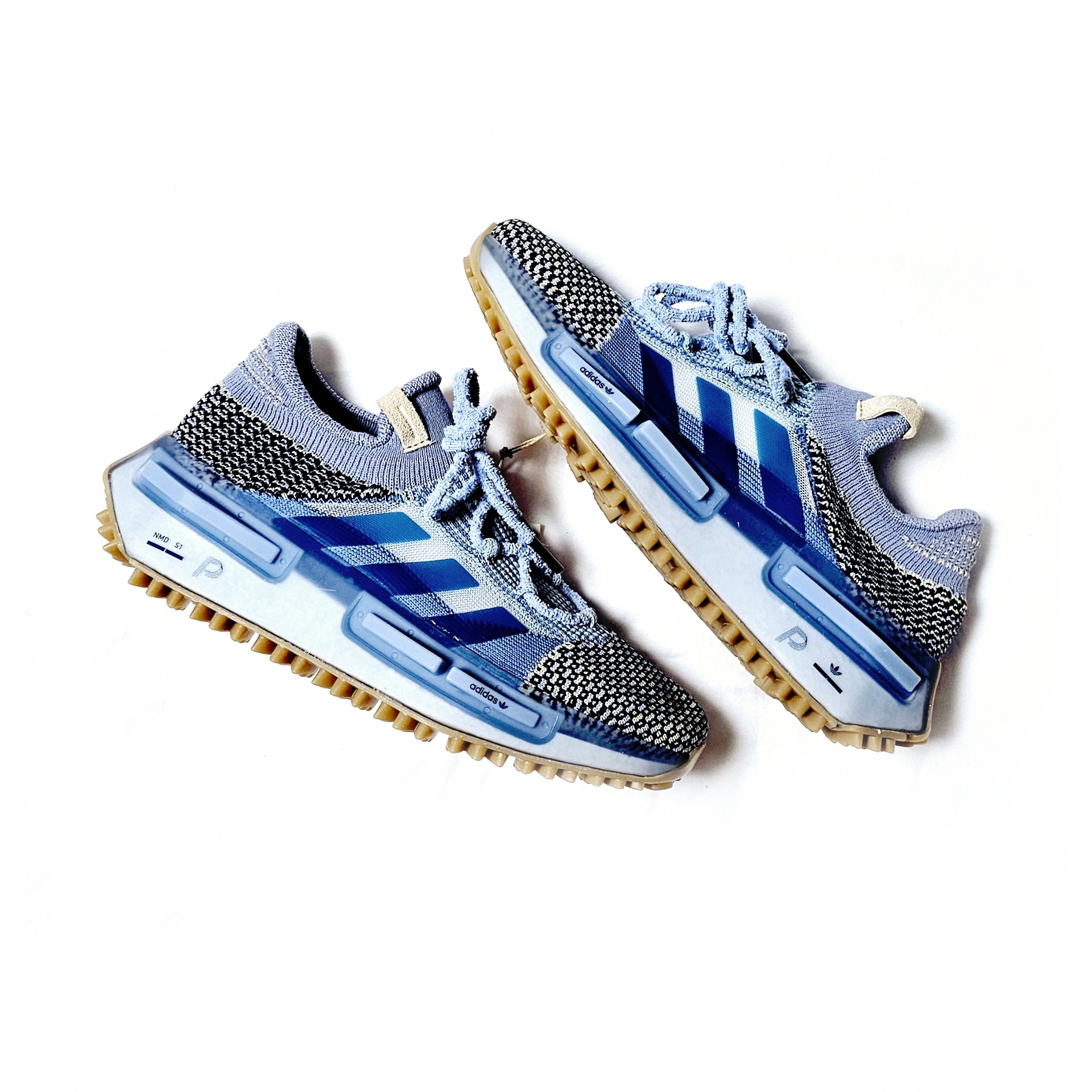 Adidas x Philllllthy NMD S1 Ambient Sky Crew Navy 착용 스타일 - 5