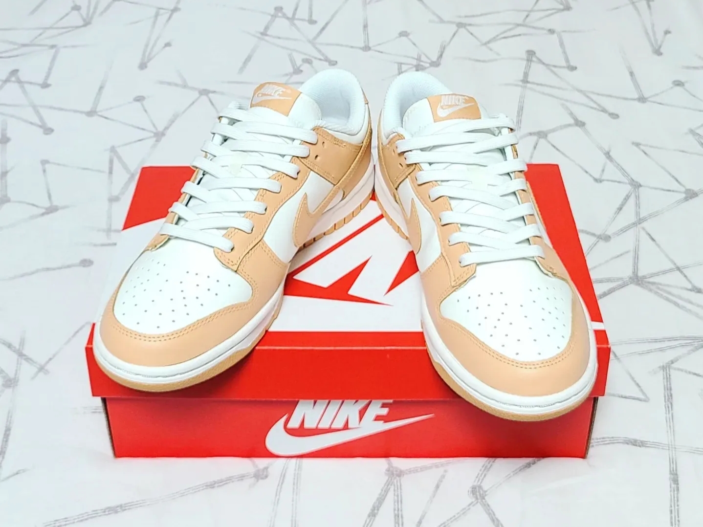 (W) Nike Dunk Low Harvest Moon 착용 스타일 - 3