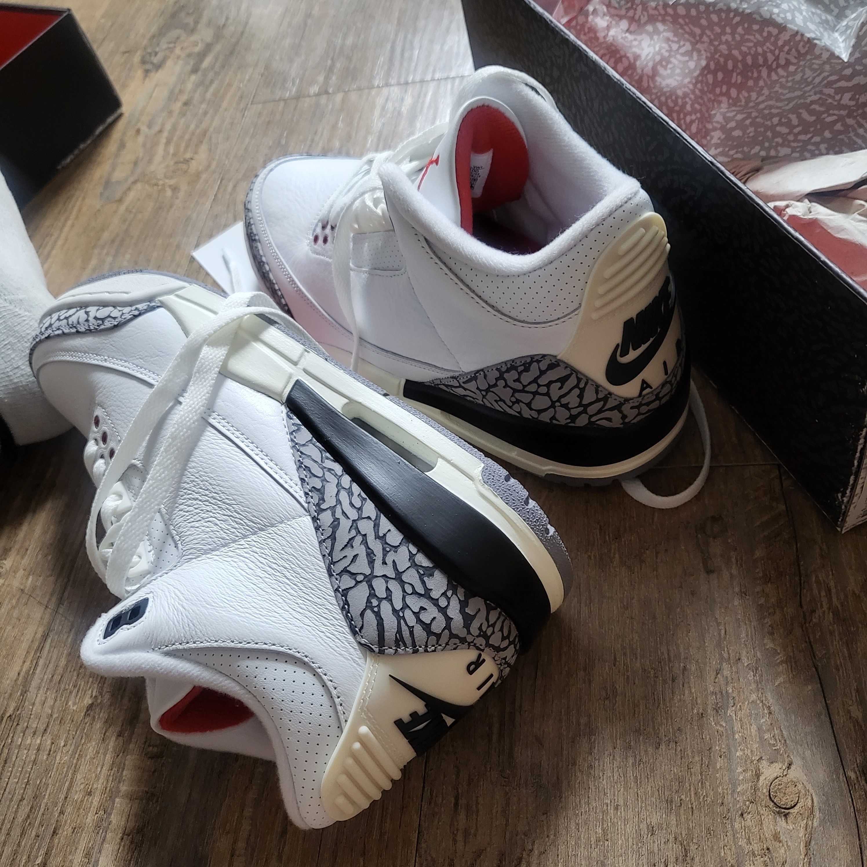 Jordan 3 Retro White Cement Reimagined 착용 스타일