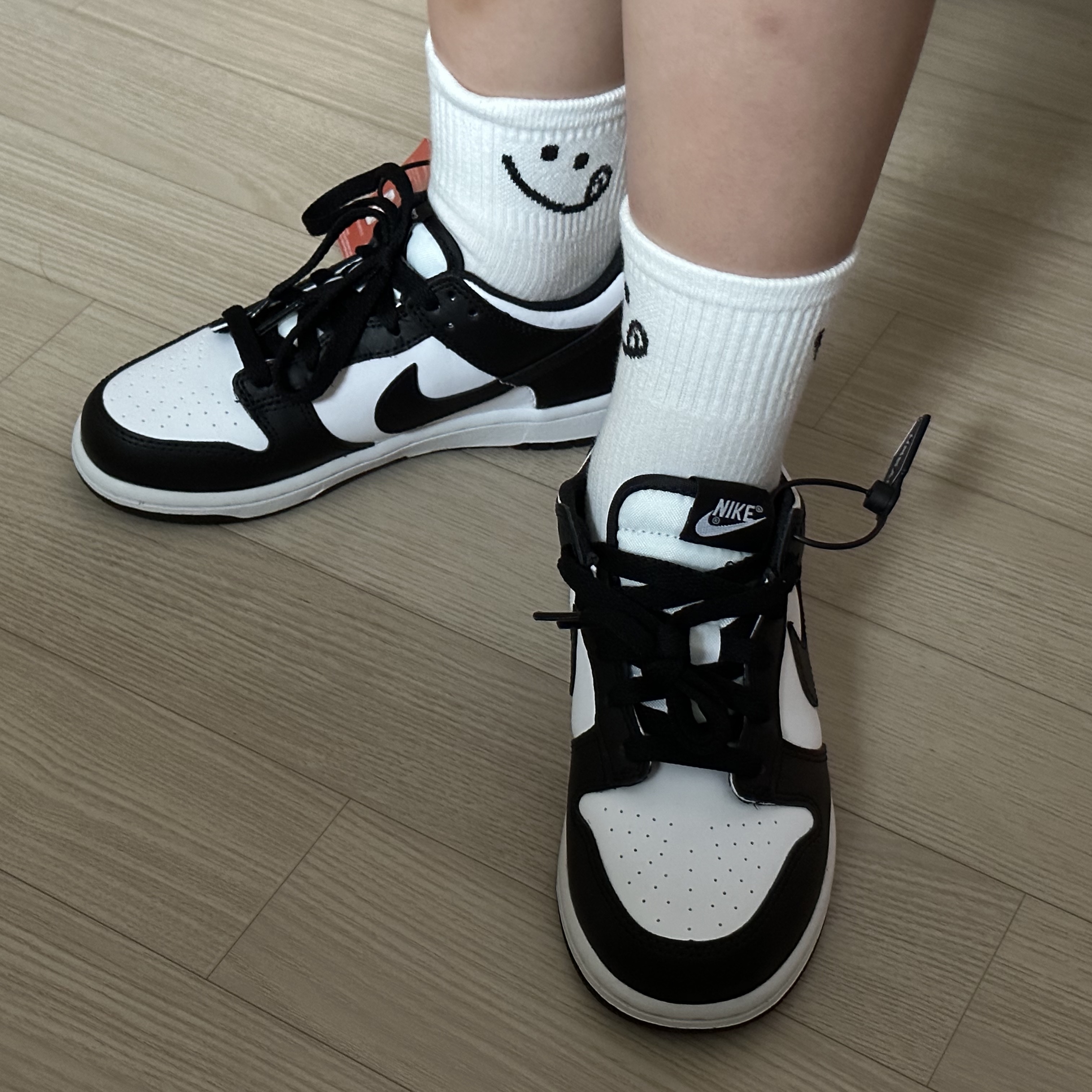 (PS) Nike Dunk Low Black 착용 스타일 - 1
