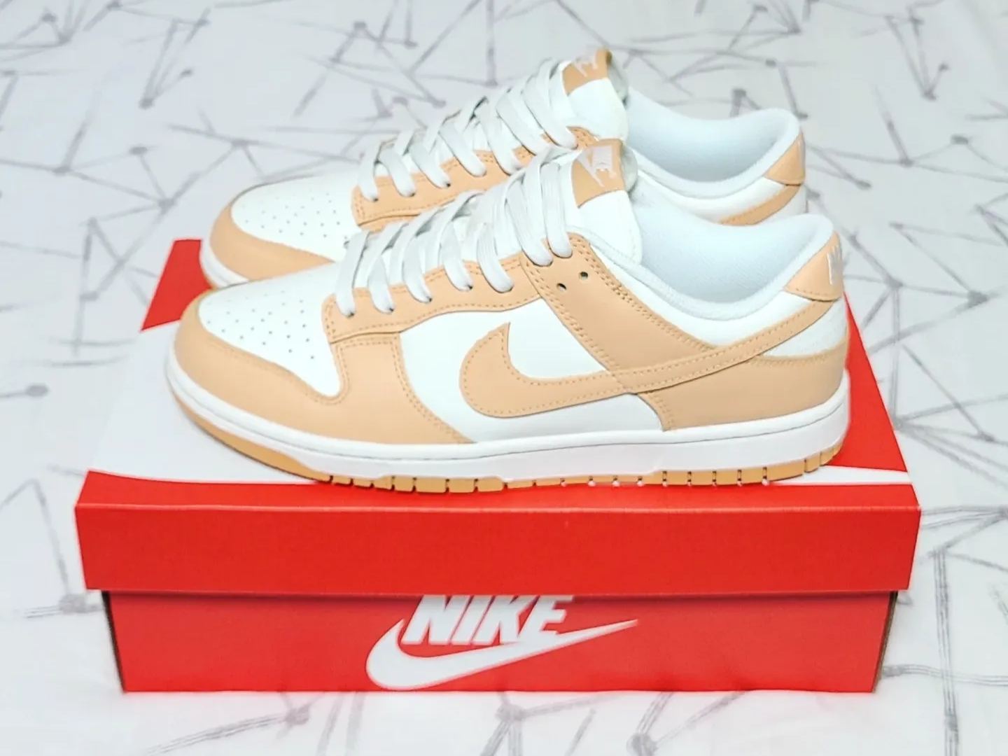(W) Nike Dunk Low Harvest Moon 착용 스타일 - 2