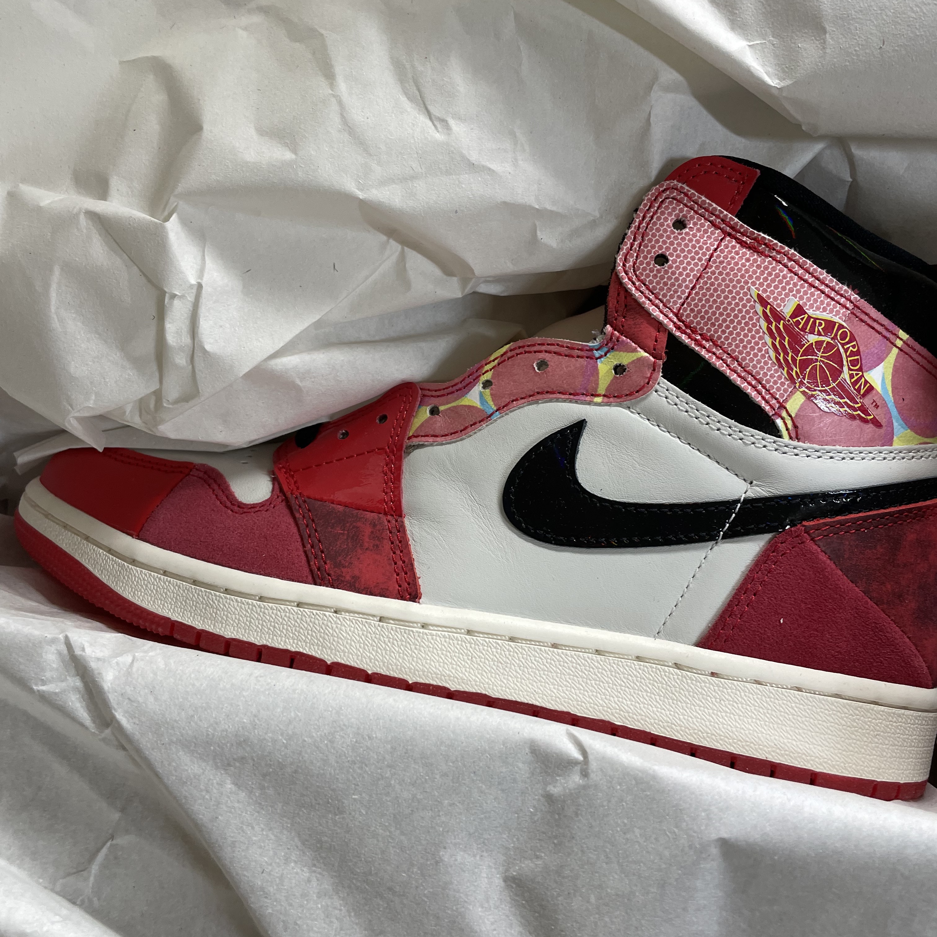 Jordan 1 Retro High Spider-Man Next Chapter 착용 스타일