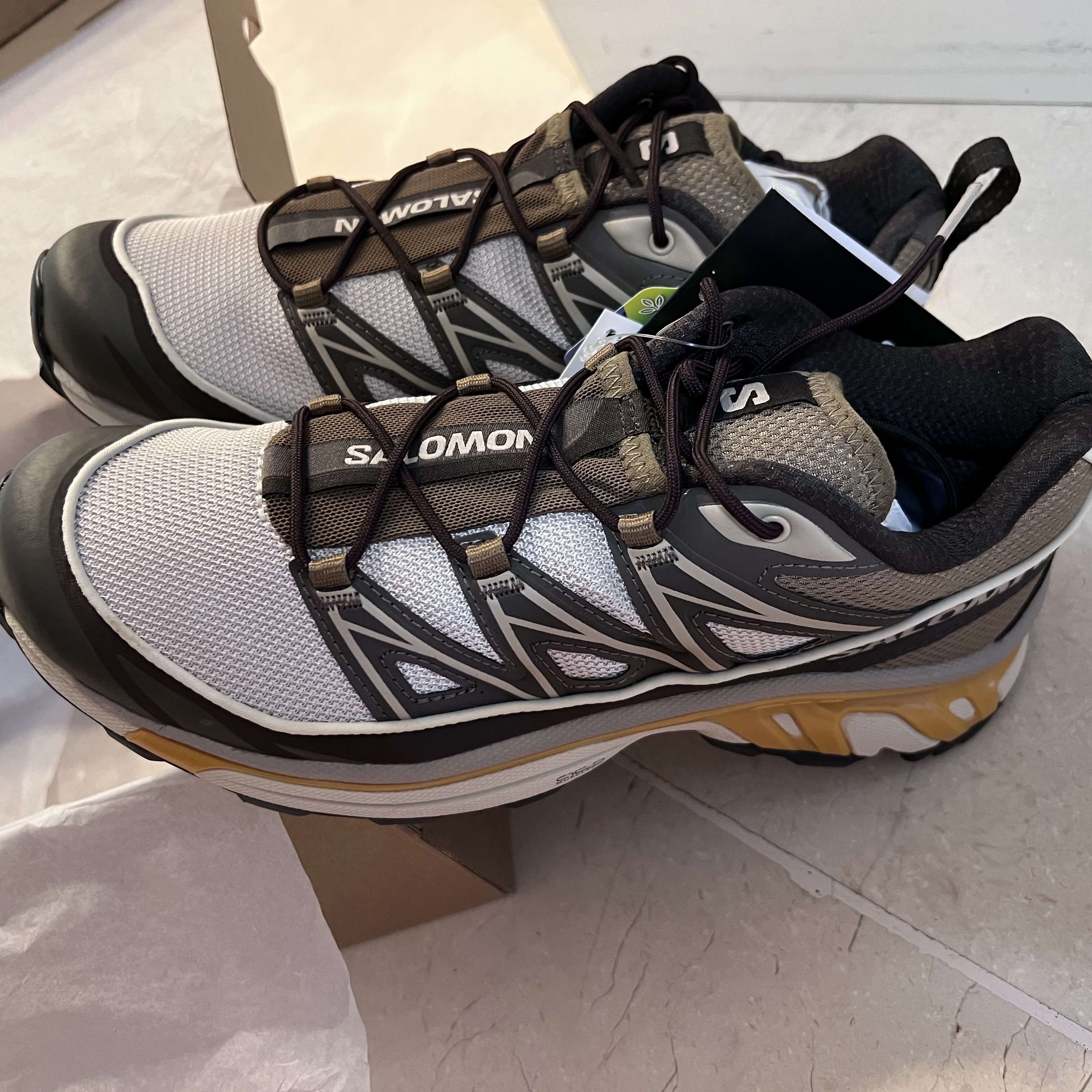 Salomon XT-6 Expanse Feather Grey 착용 스타일
