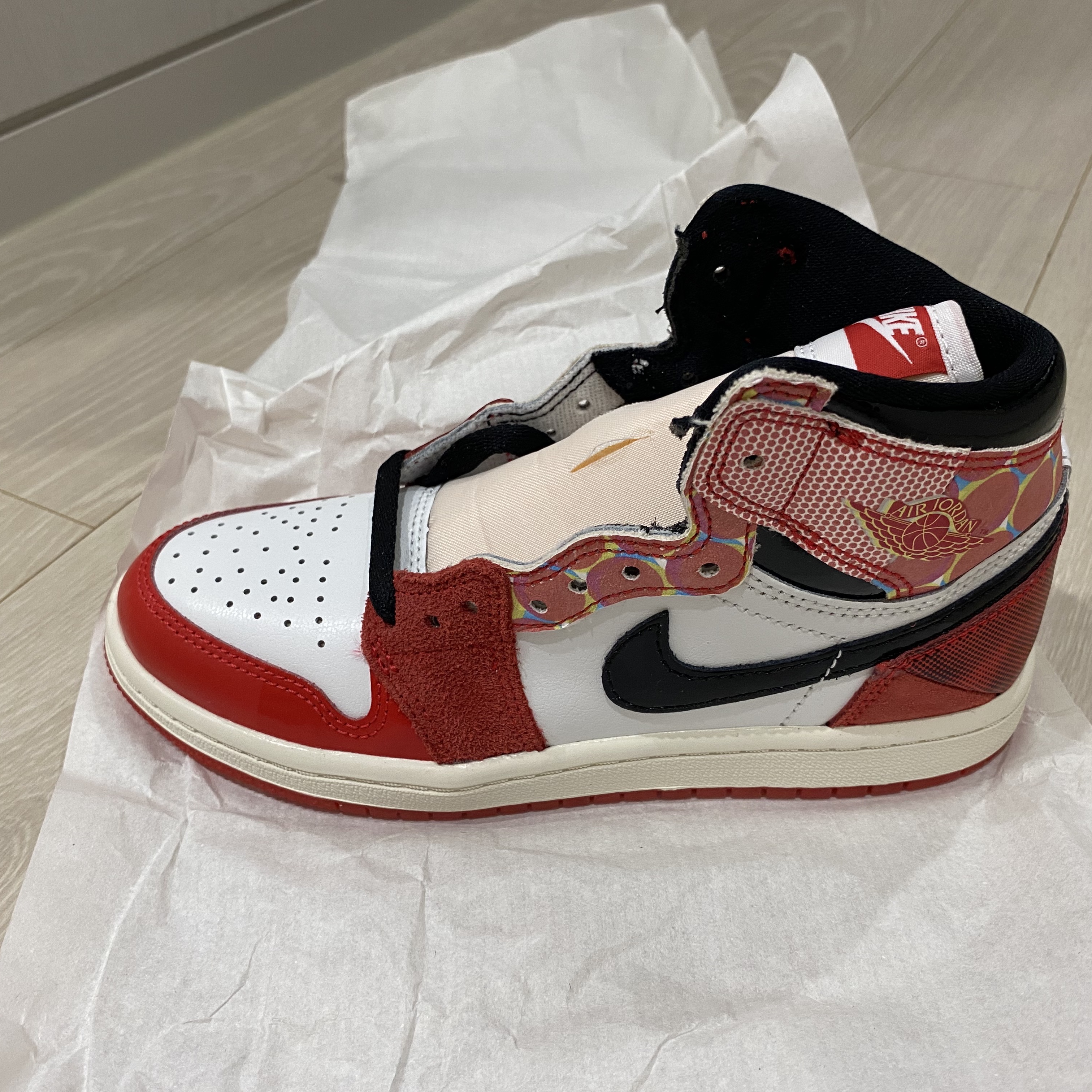 (PS) Jordan 1 Retro High Spider-Man Next Chapter 착용 스타일