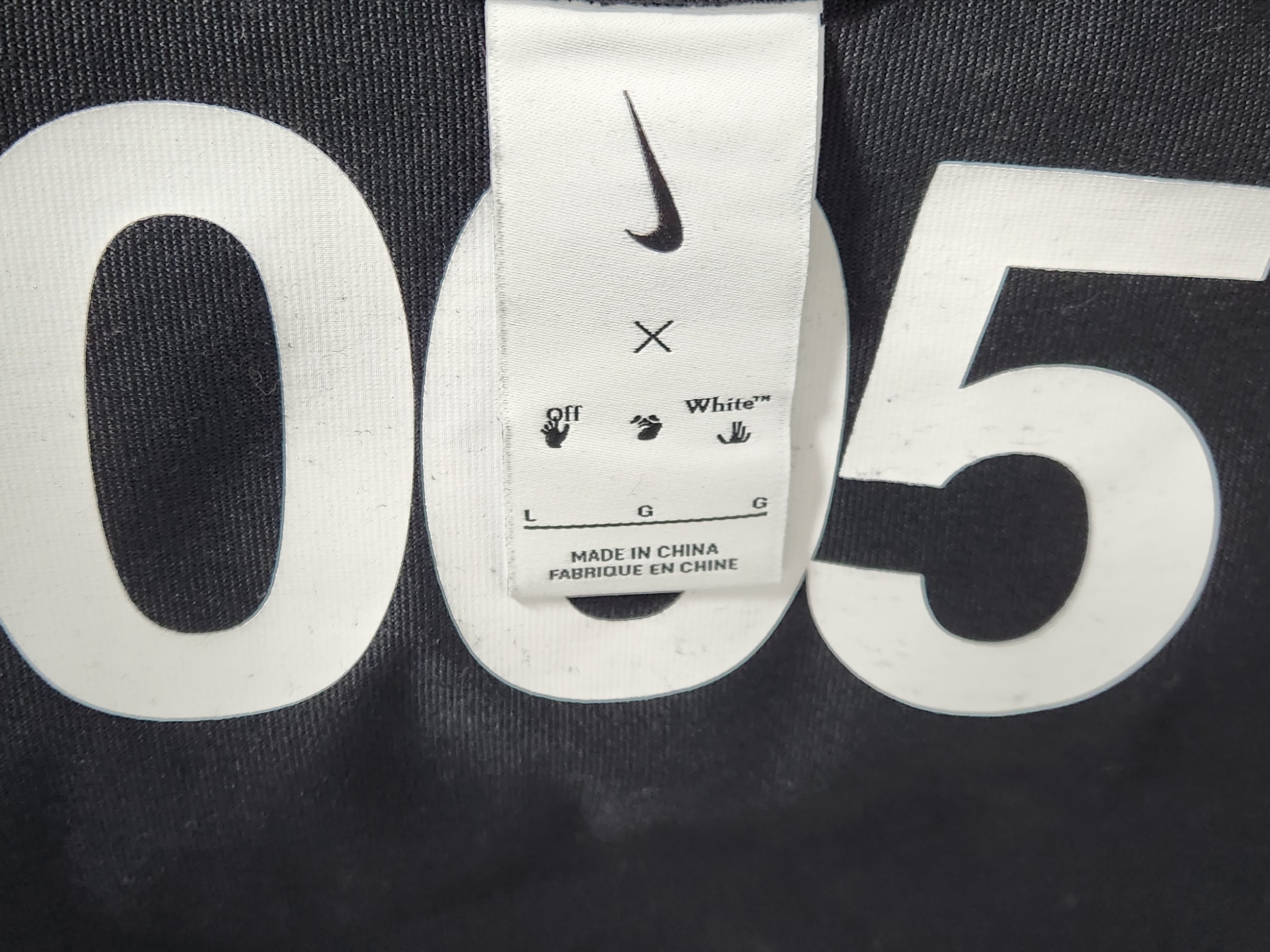 Nike x Off-White NRG T-Shirt Black - Asia 착용 스타일